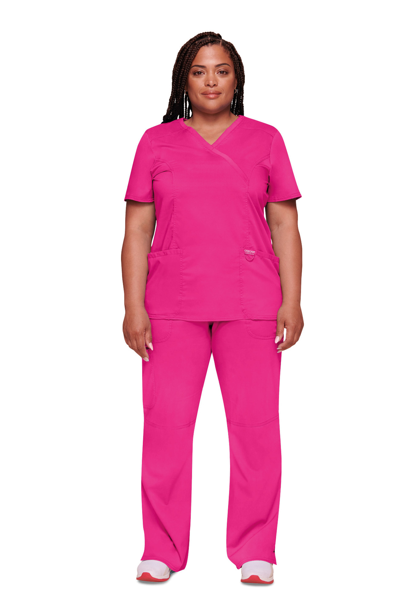 Casaca cruzada mujer