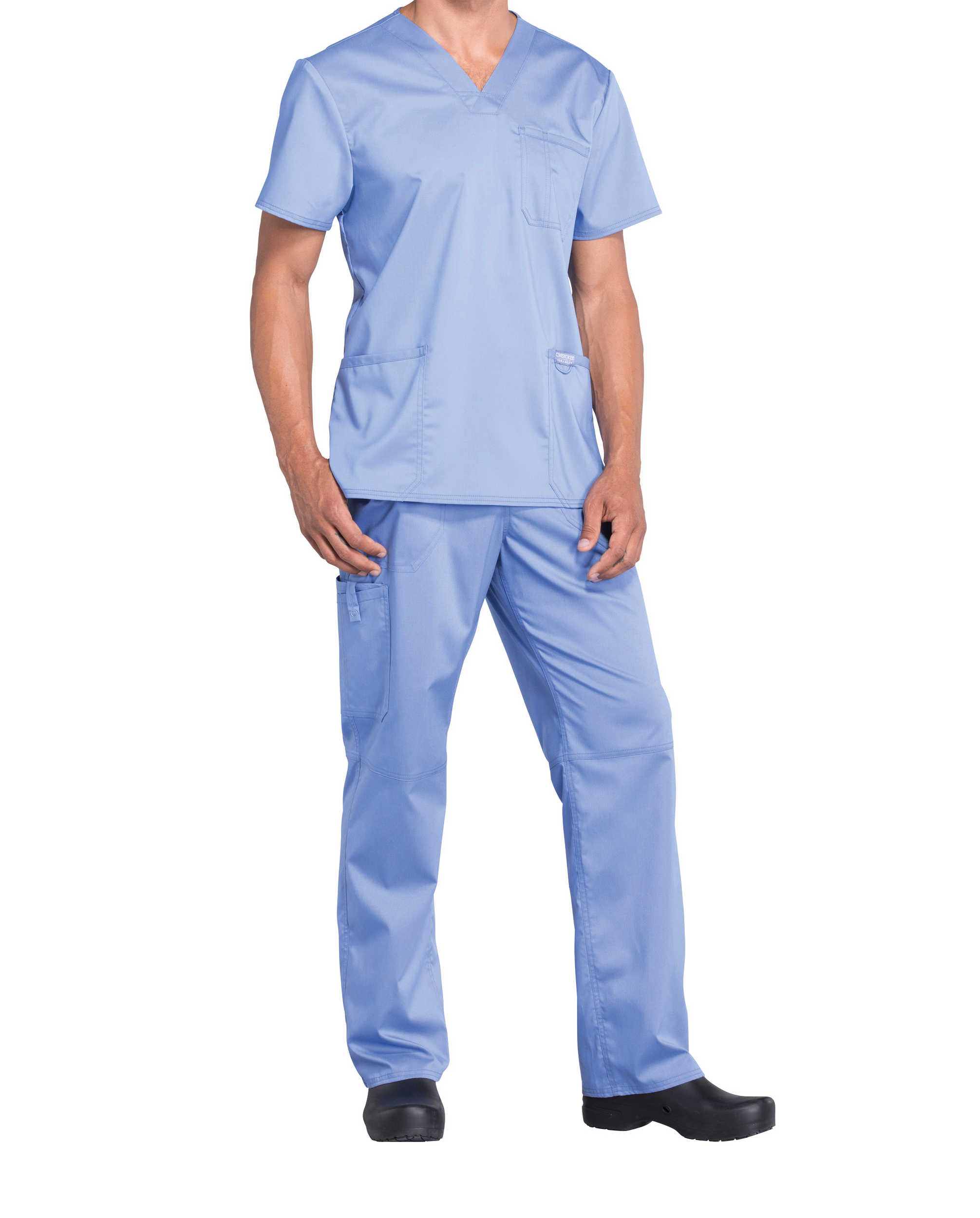 Camiseta cuello pico hombre