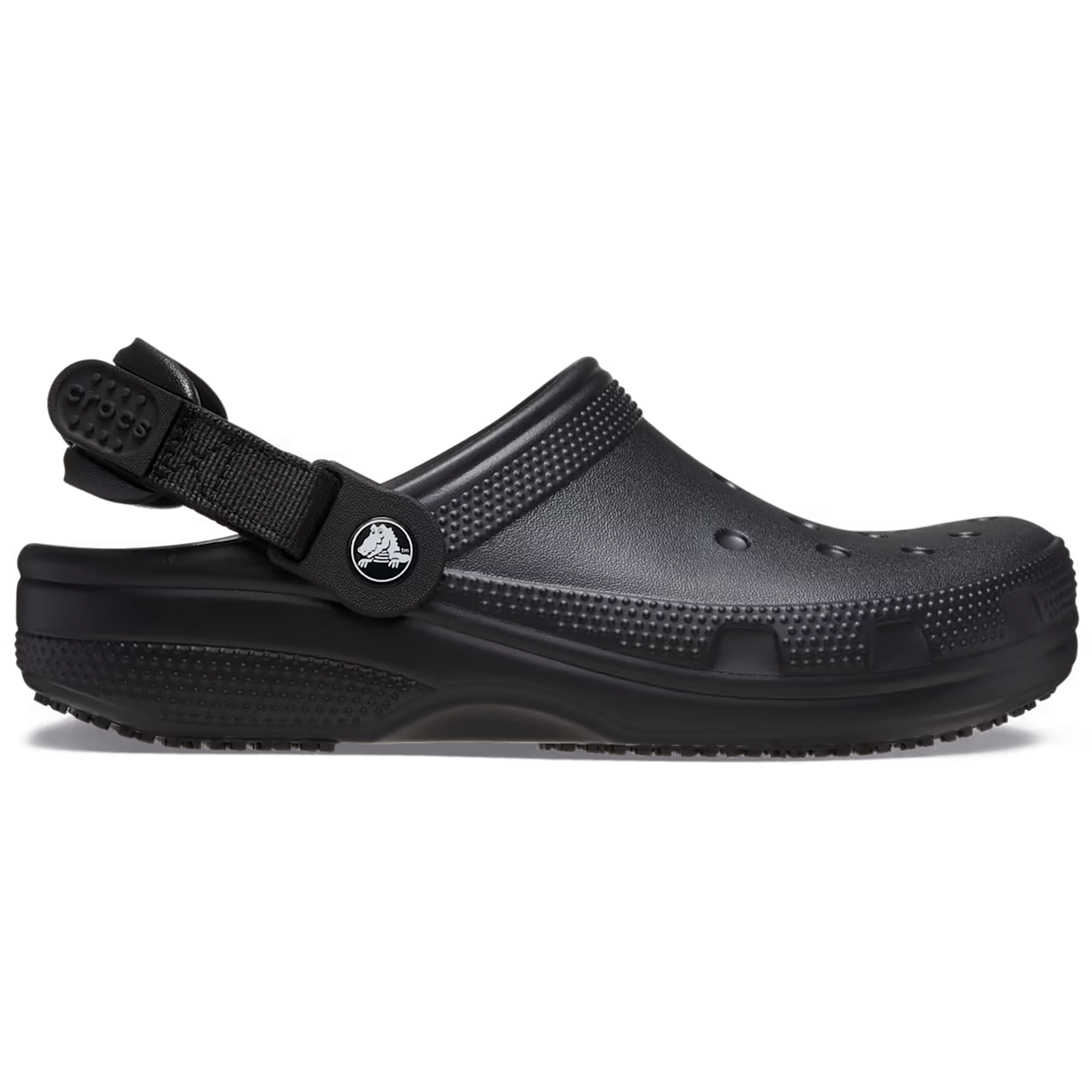 black Zueco Crocs™ Classic Work