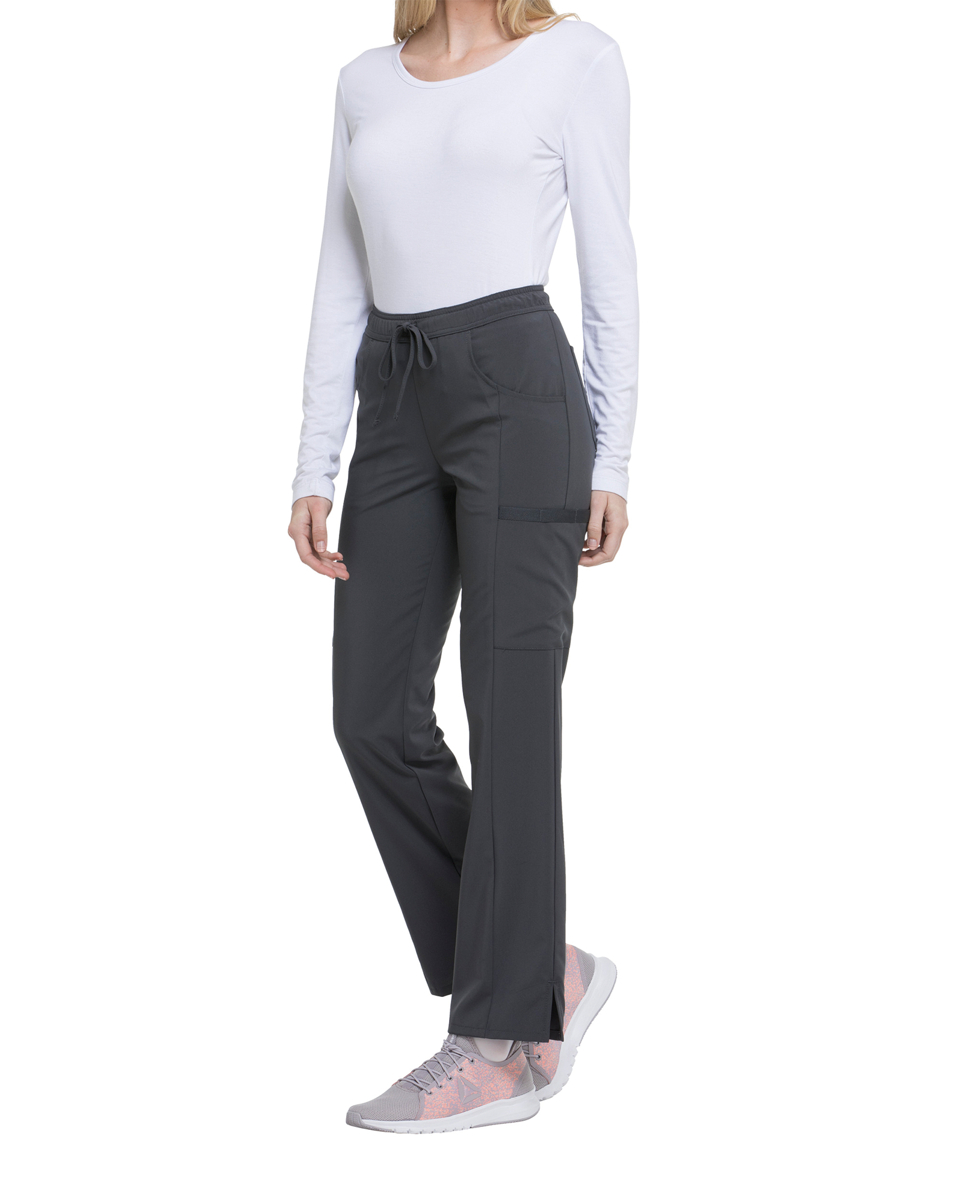 Pantalones de tiro medio mujer<br/>