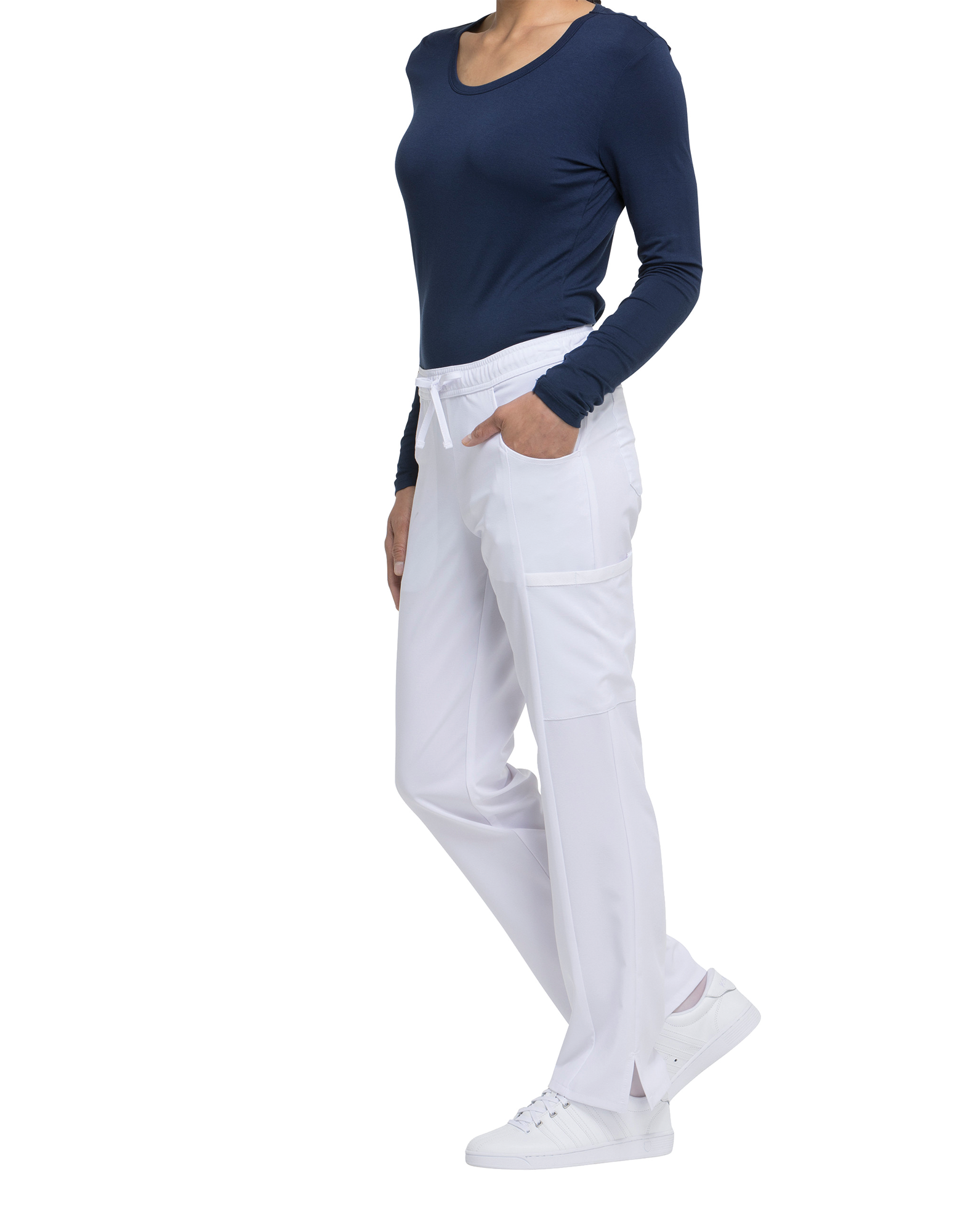 Pantalones de tiro medio mujer<br/>