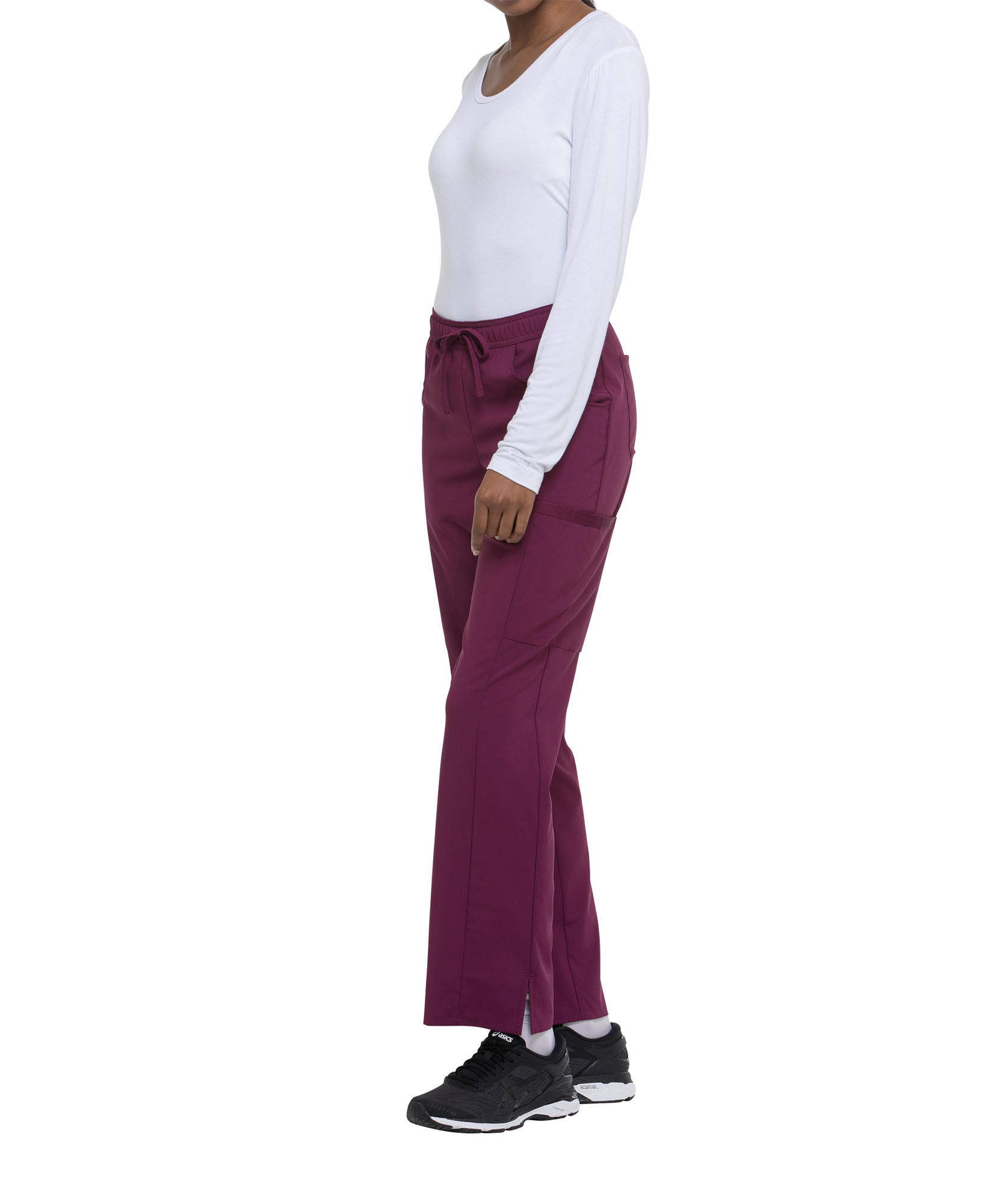Pantalones de tiro medio mujer<br/>