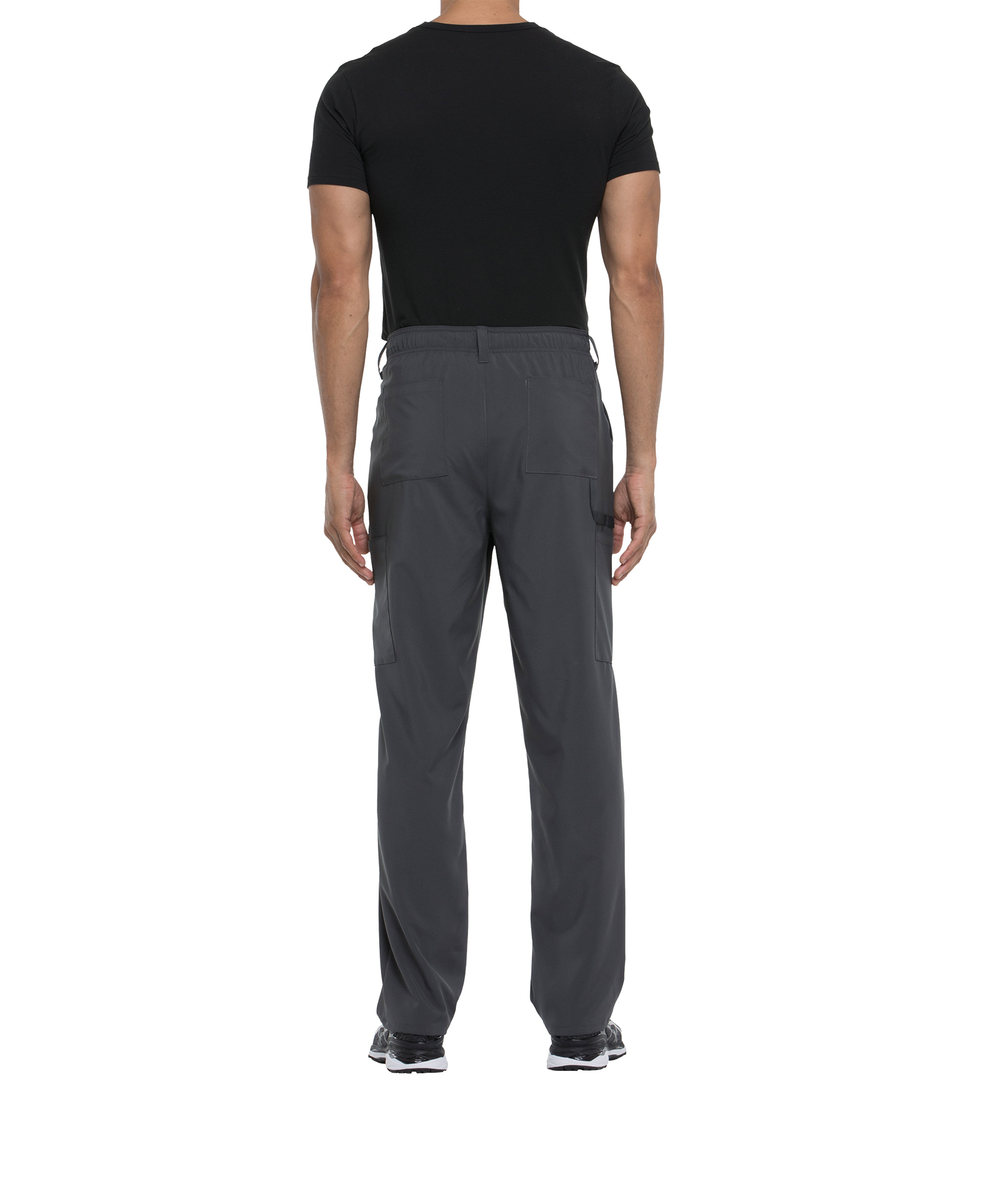 Calças com cintura ajustável com cordão de homem - Pewter