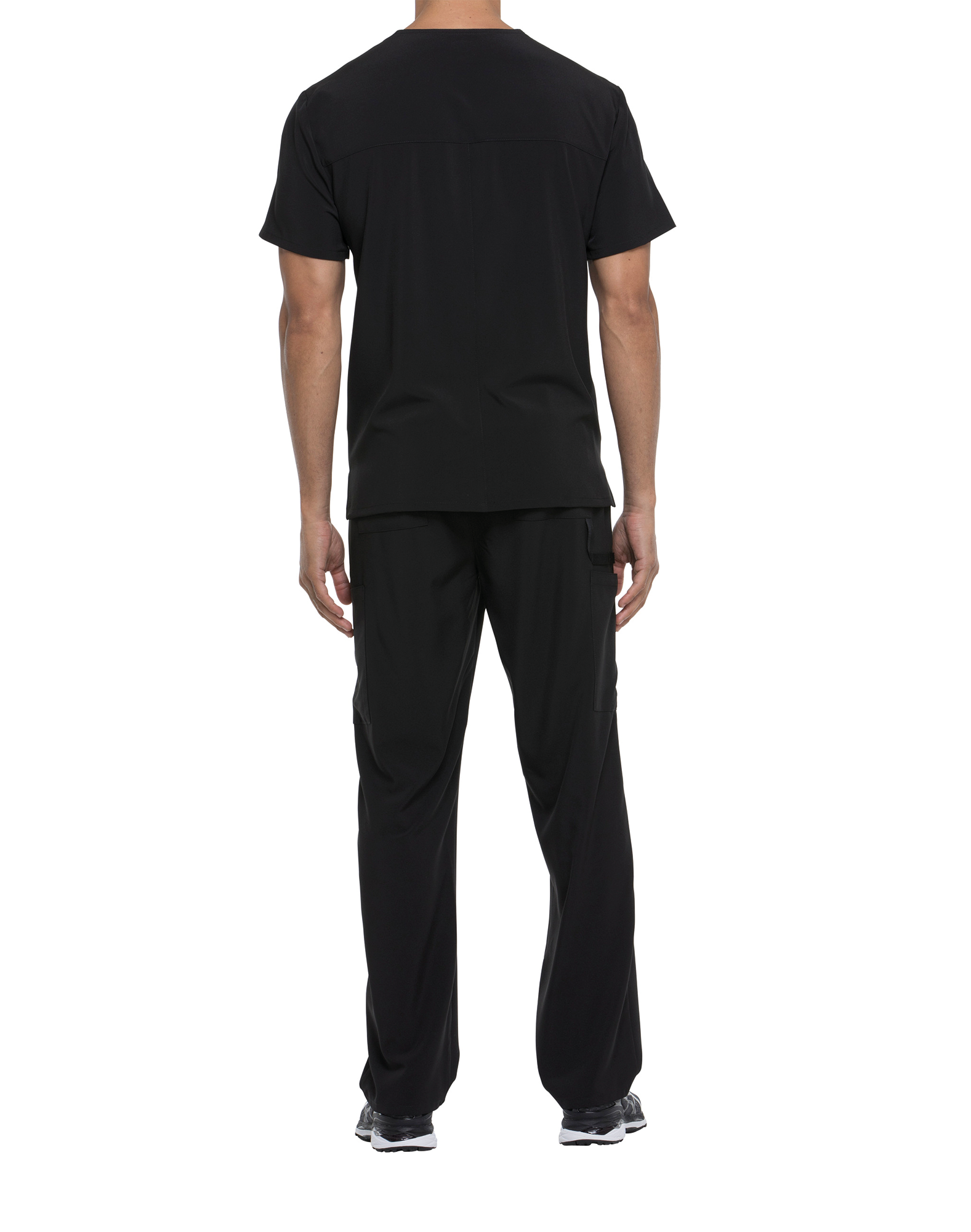 Túnica decote V de homem - Black