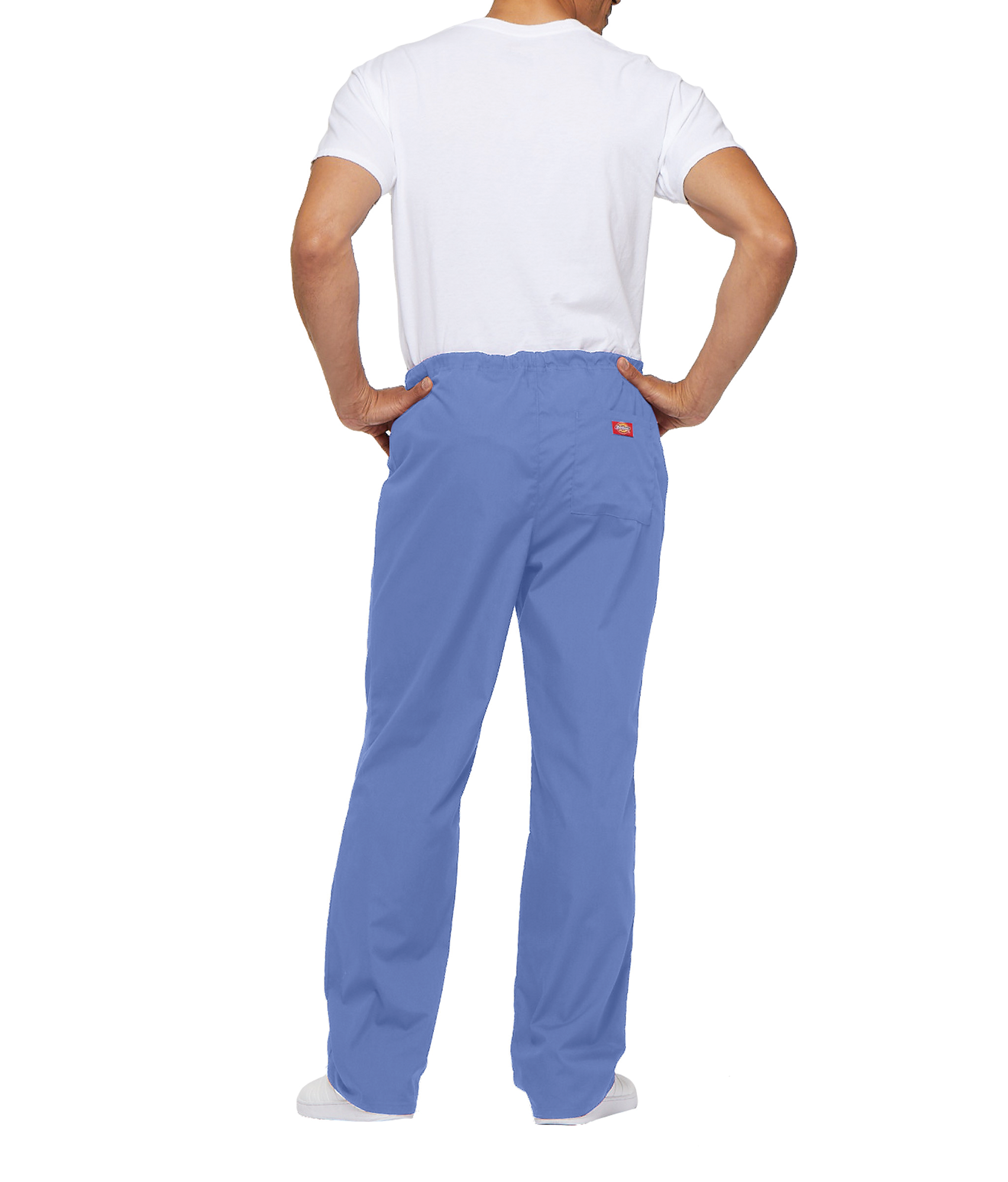 Calças com cintura ajustável com cordão unissexo - Ciel