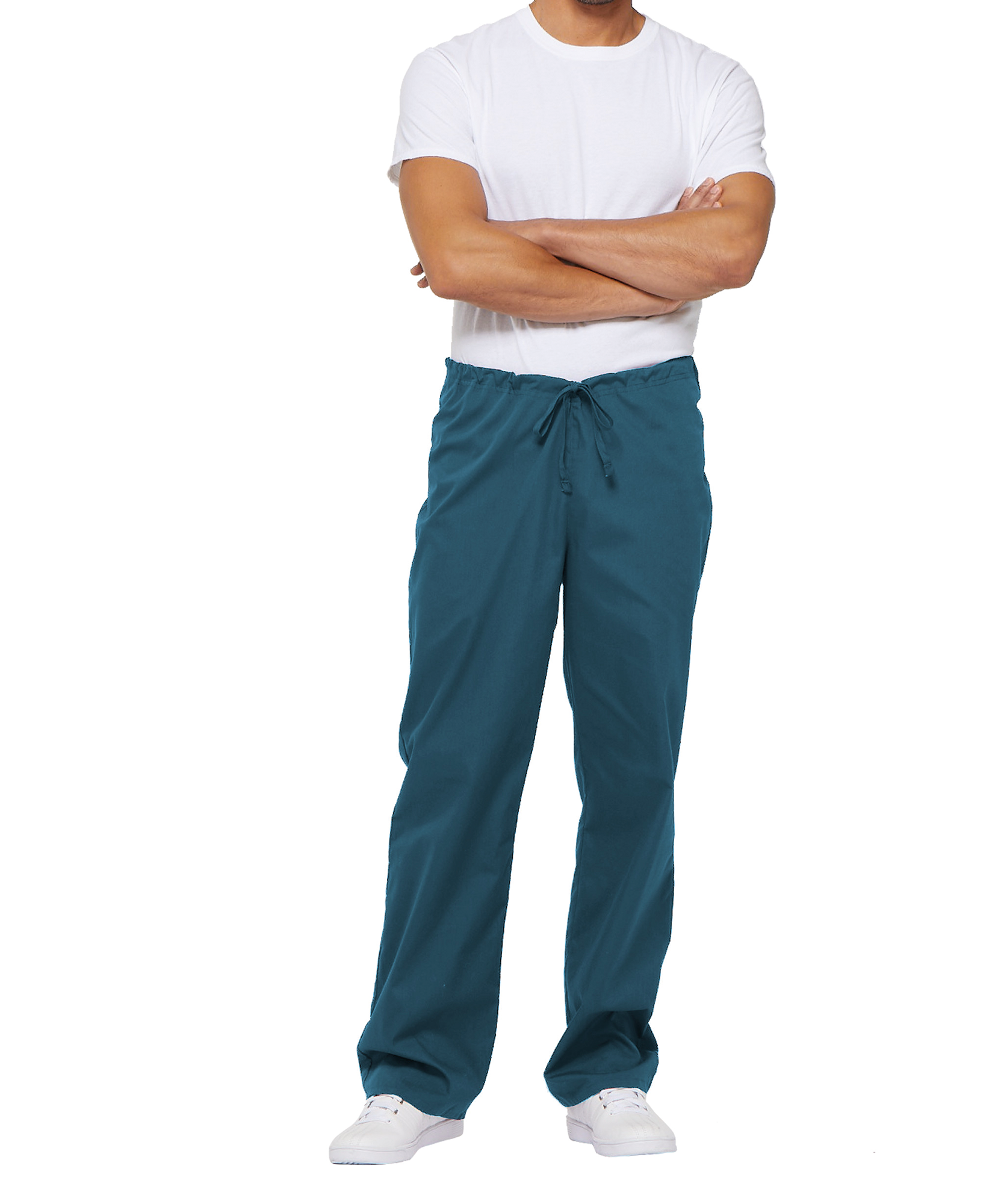 Pantalón con cordón y tiro estándar unisex<br/>