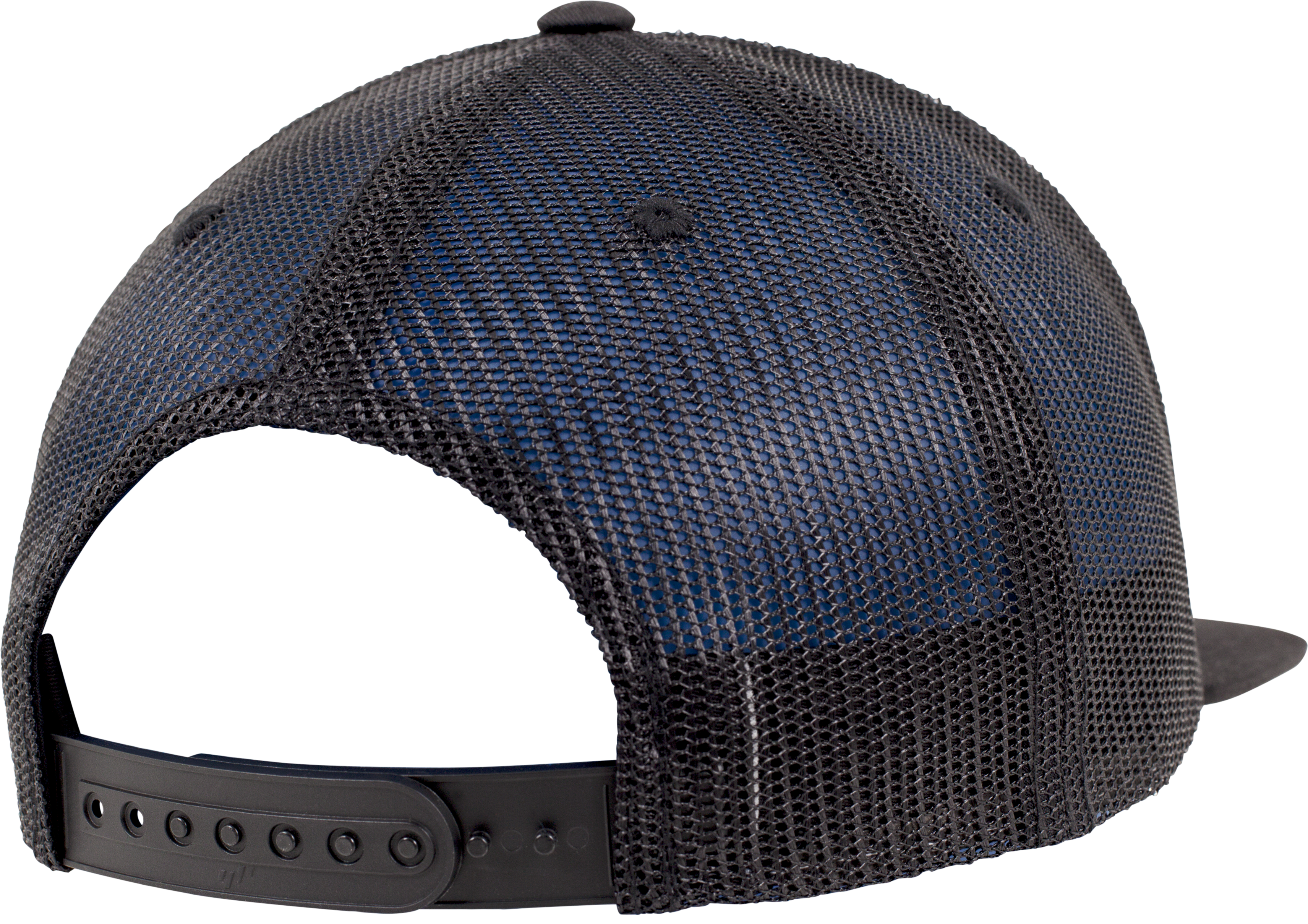 Boné espuma trucker - Black / White / Back