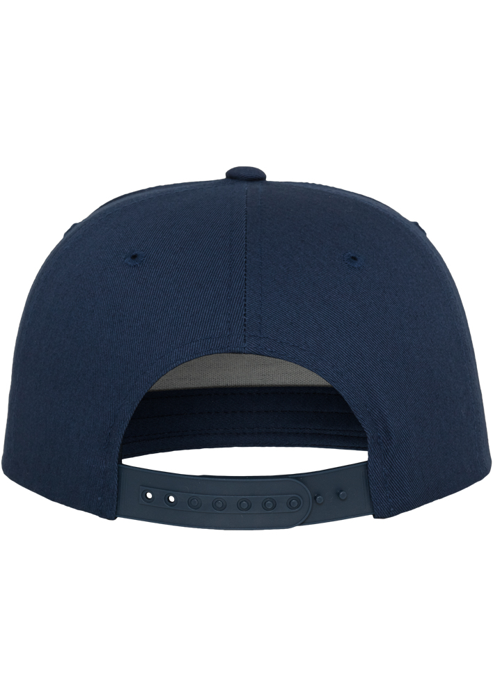 Boné Classic com 5 painéis Snapback - Navy