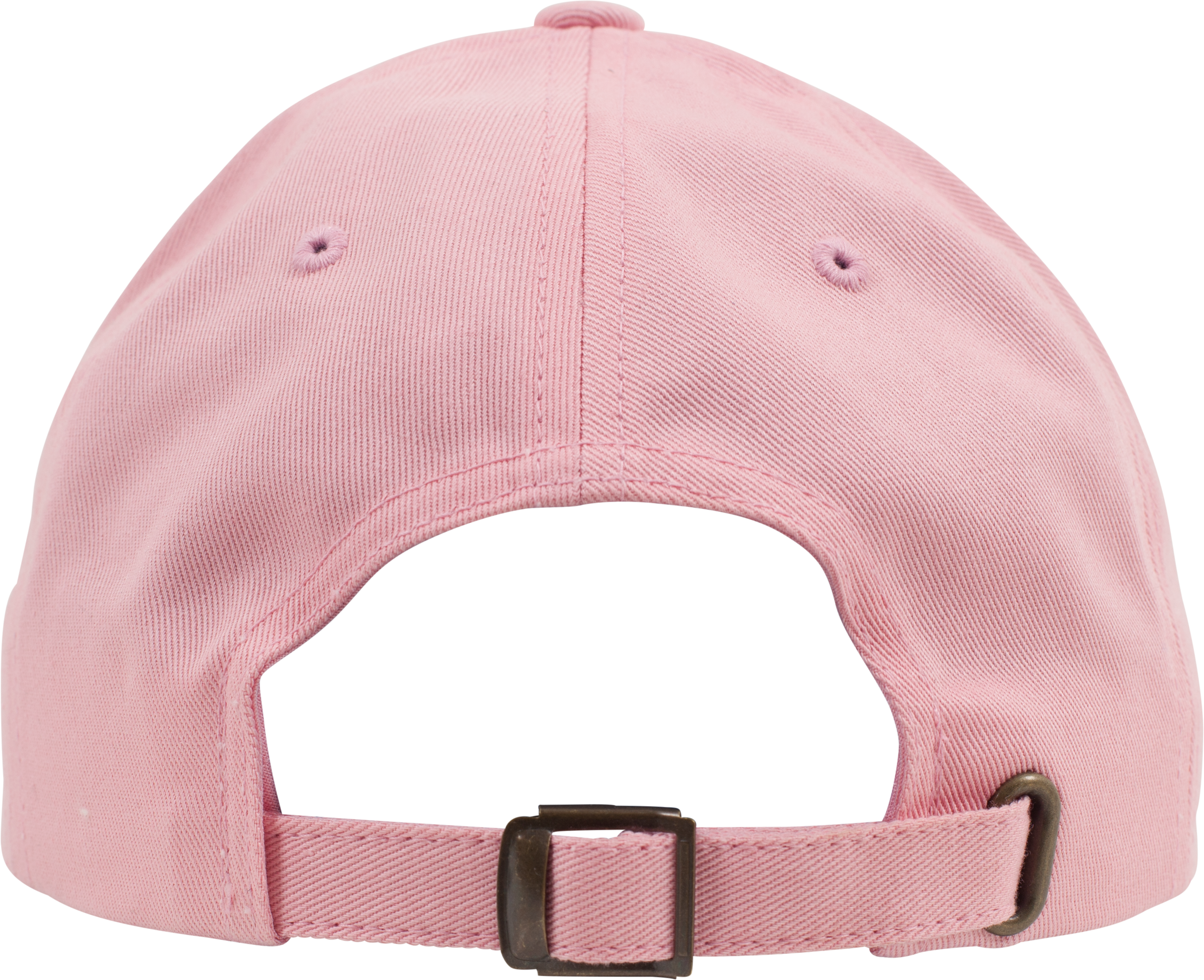 pink Gorra de sarga de algodón: 6 paneles