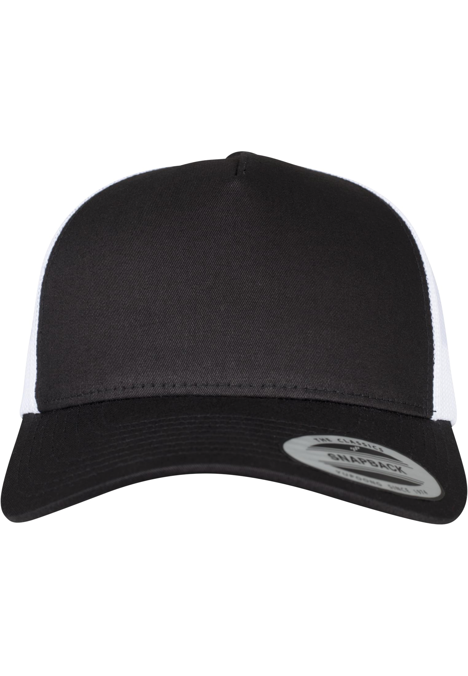 Casquette trucker retro bicolore - Image 4