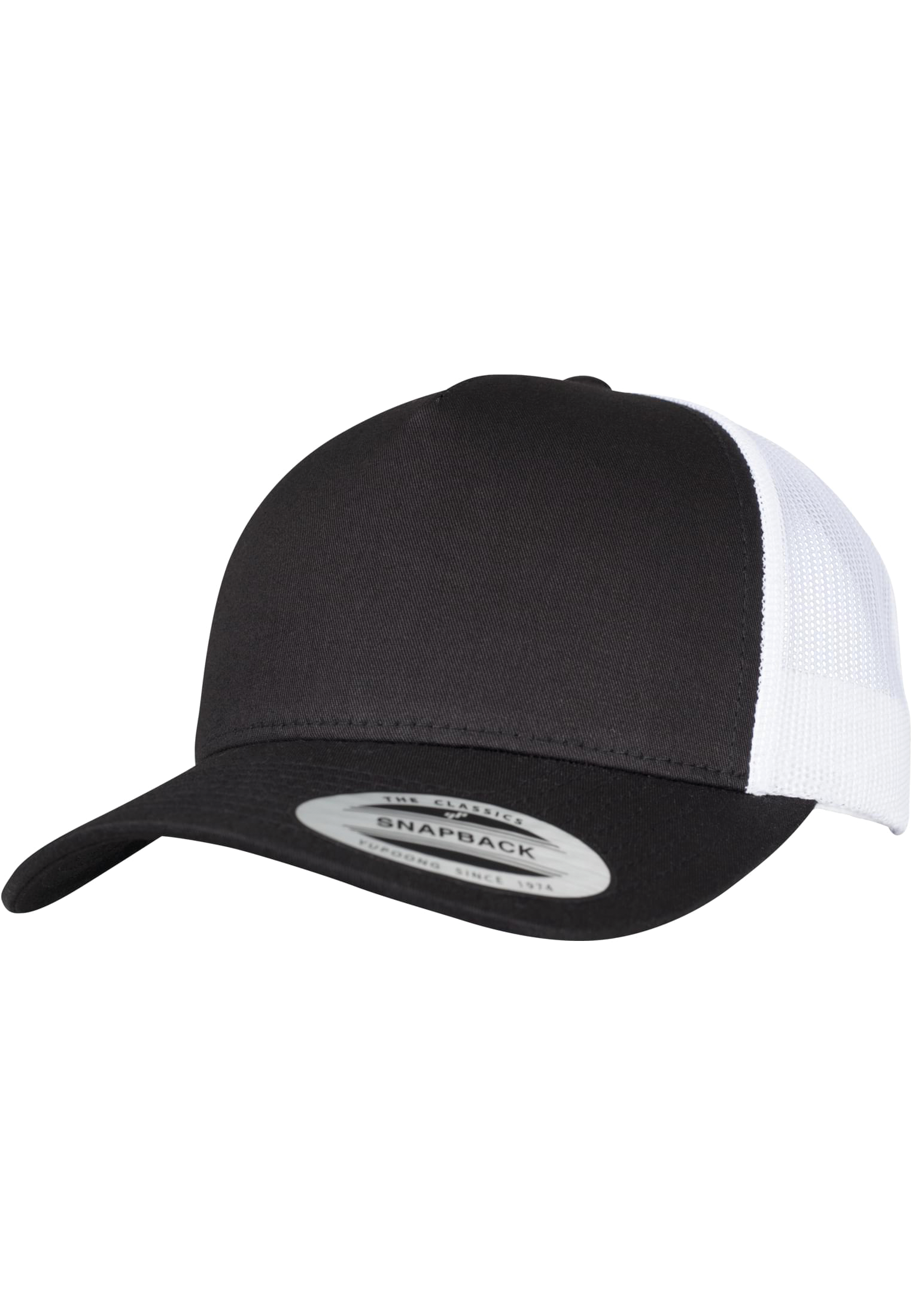 Casquette trucker retro bicolore - Image 5