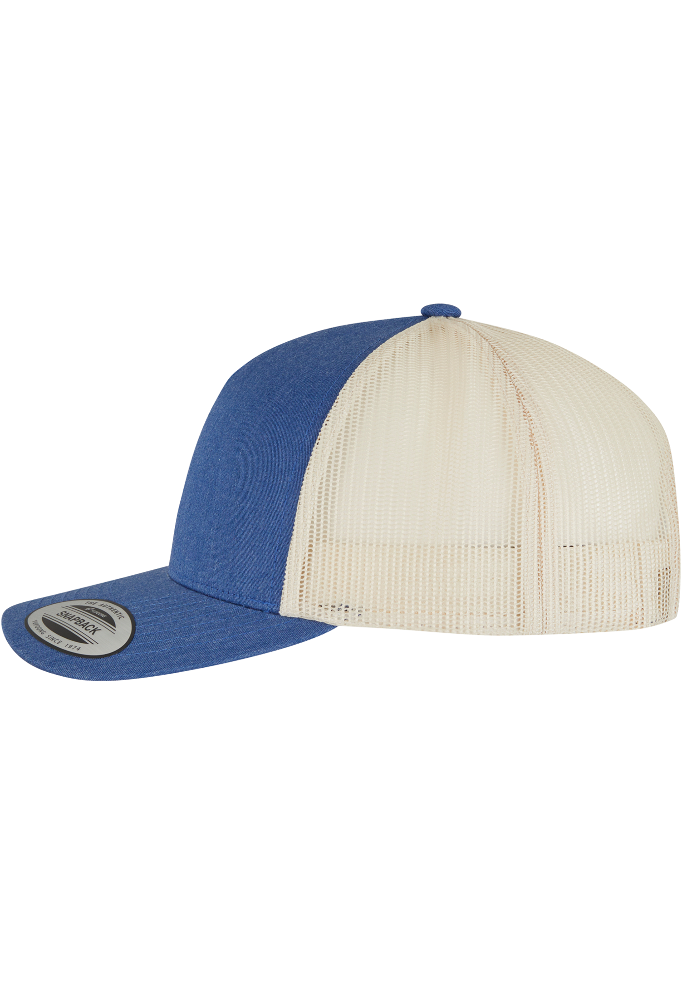 Casquette trucker retro bicolore