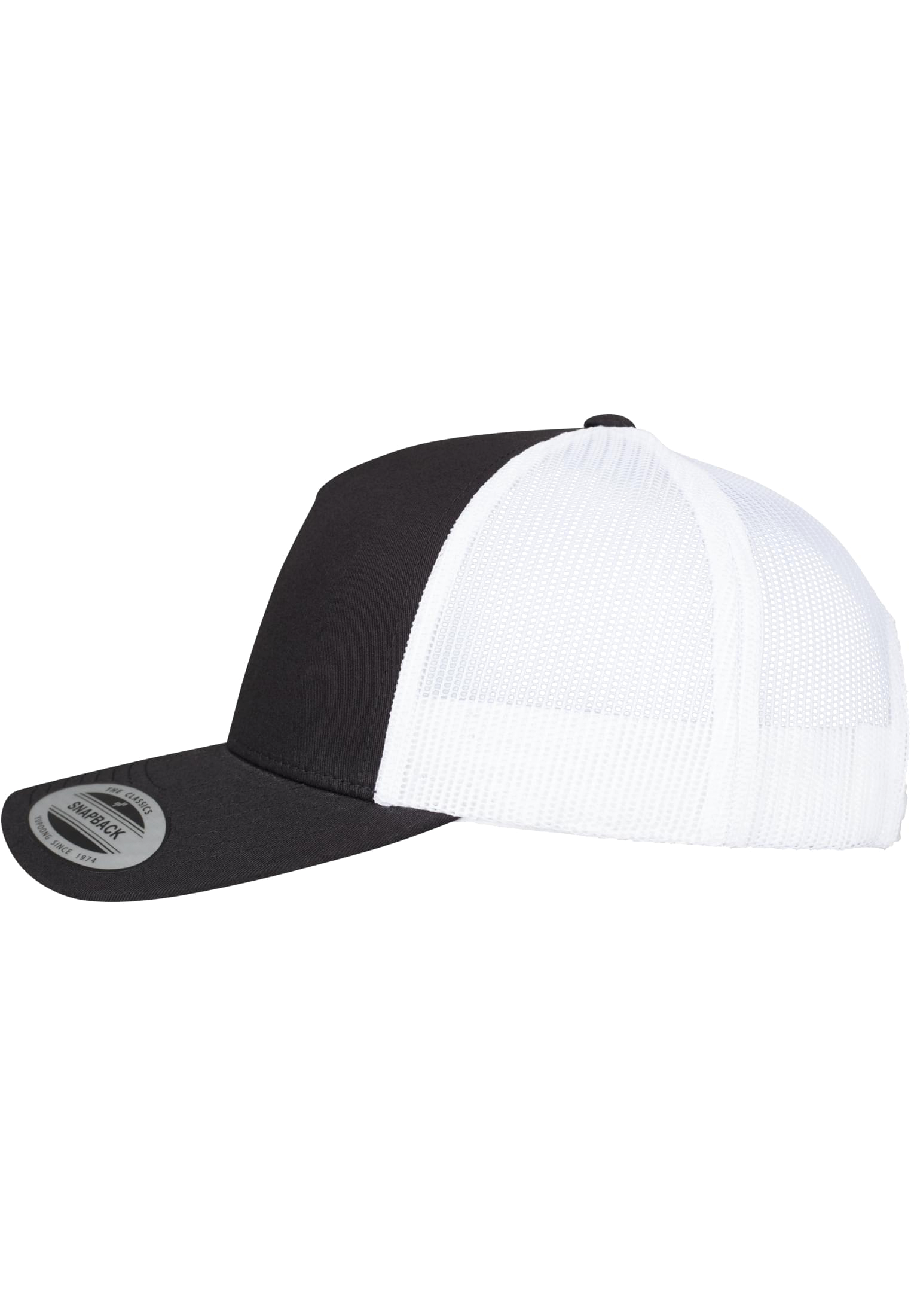 Casquette trucker retro bicolore - Image 6