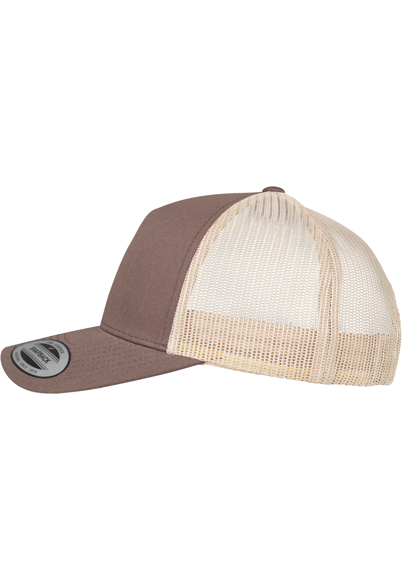 Casquette trucker retro bicolore - Image 13