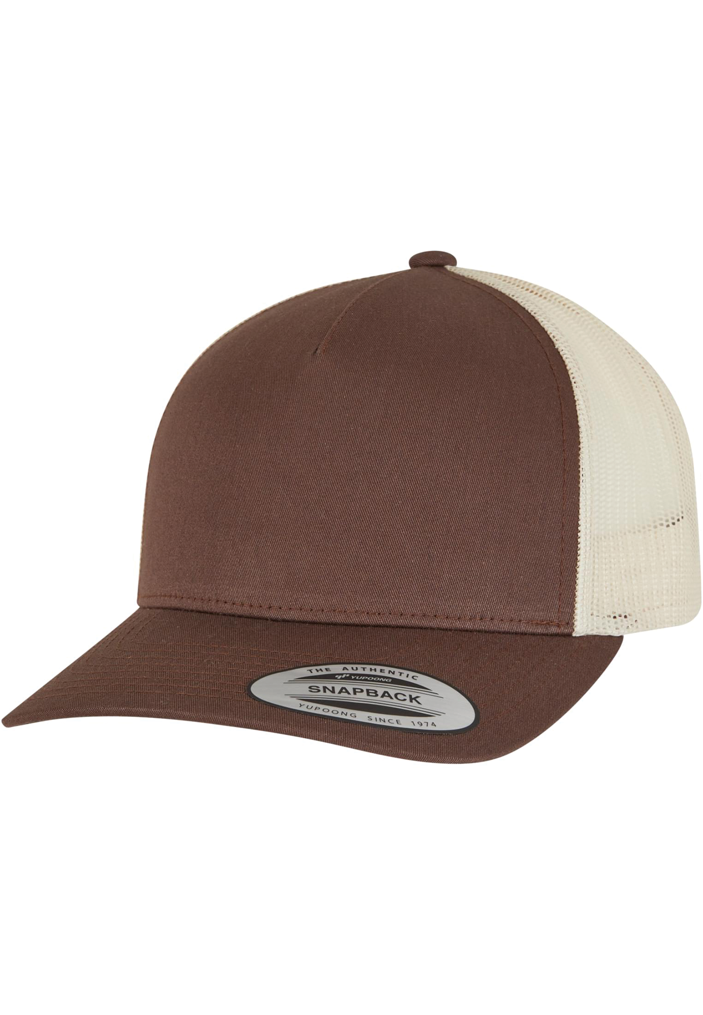 Casquette trucker retro bicolore - Image 23