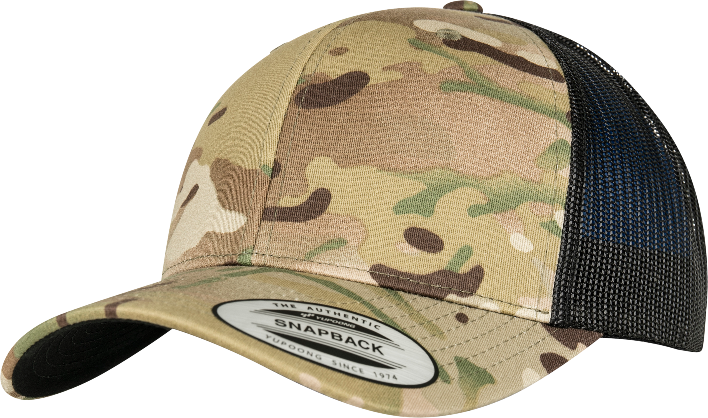 Casquette retro trucker multicam - Image 17