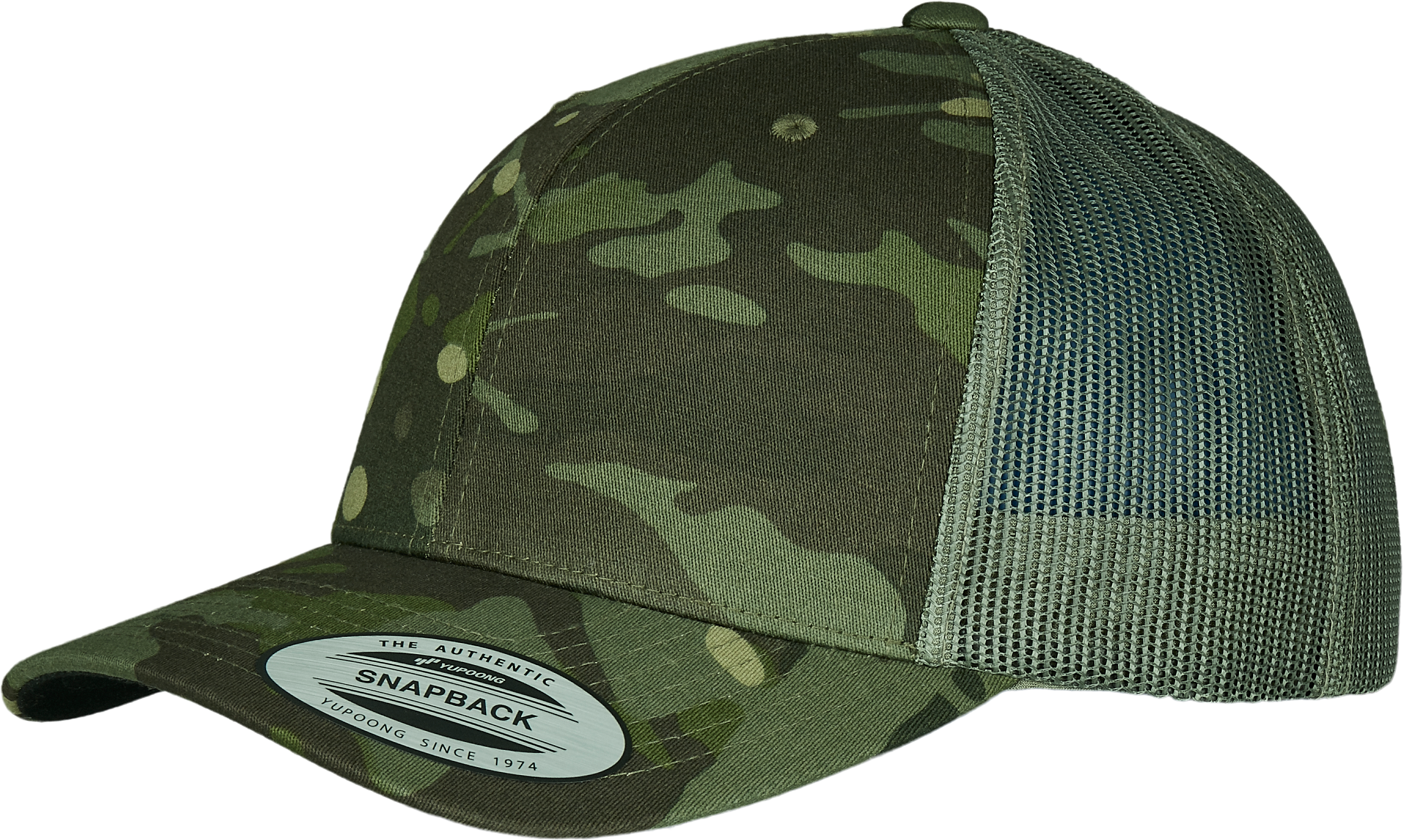 Casquette retro trucker multicam - Image 27