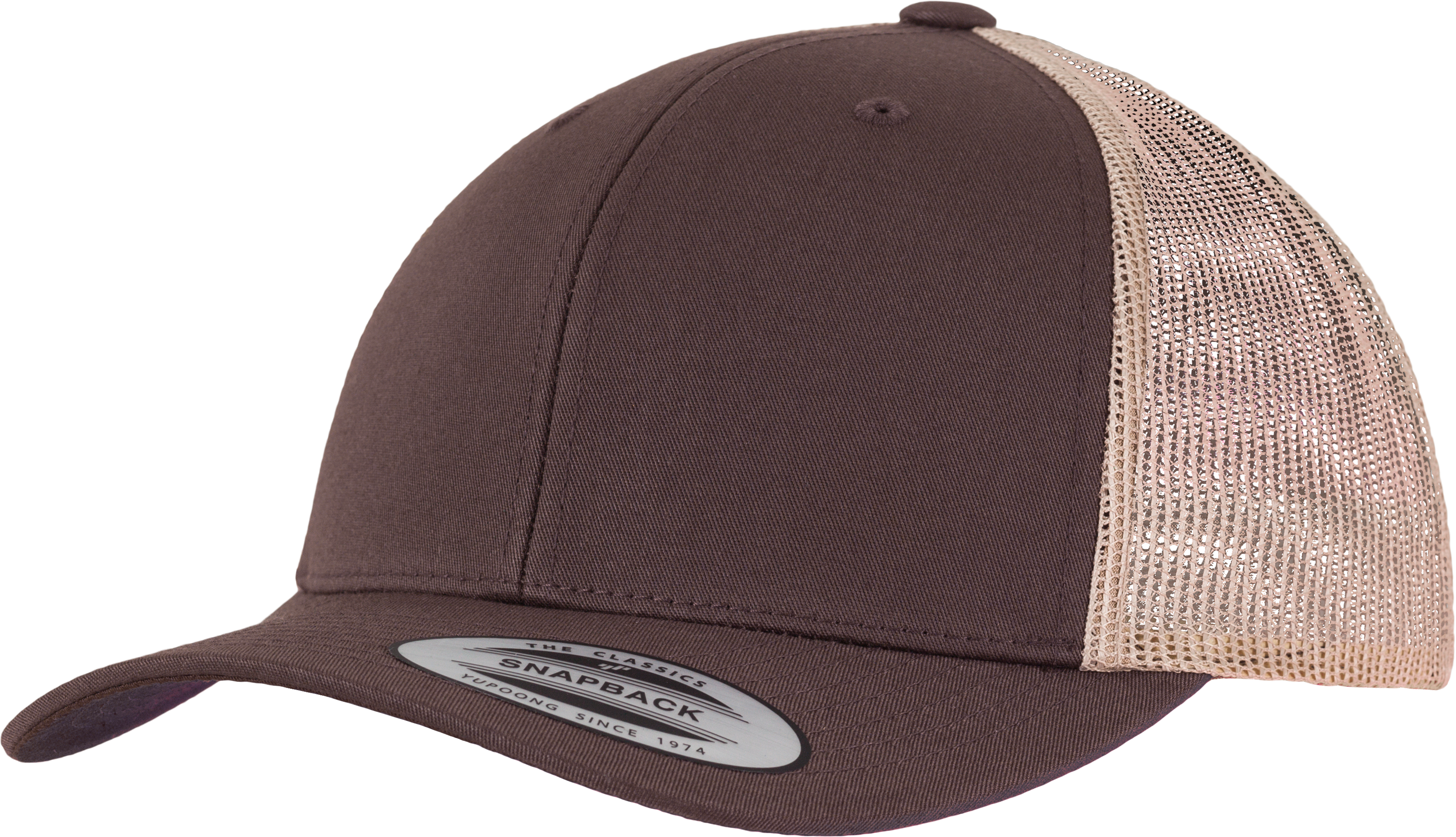 Casquette retro trucker bicolore - Image 11