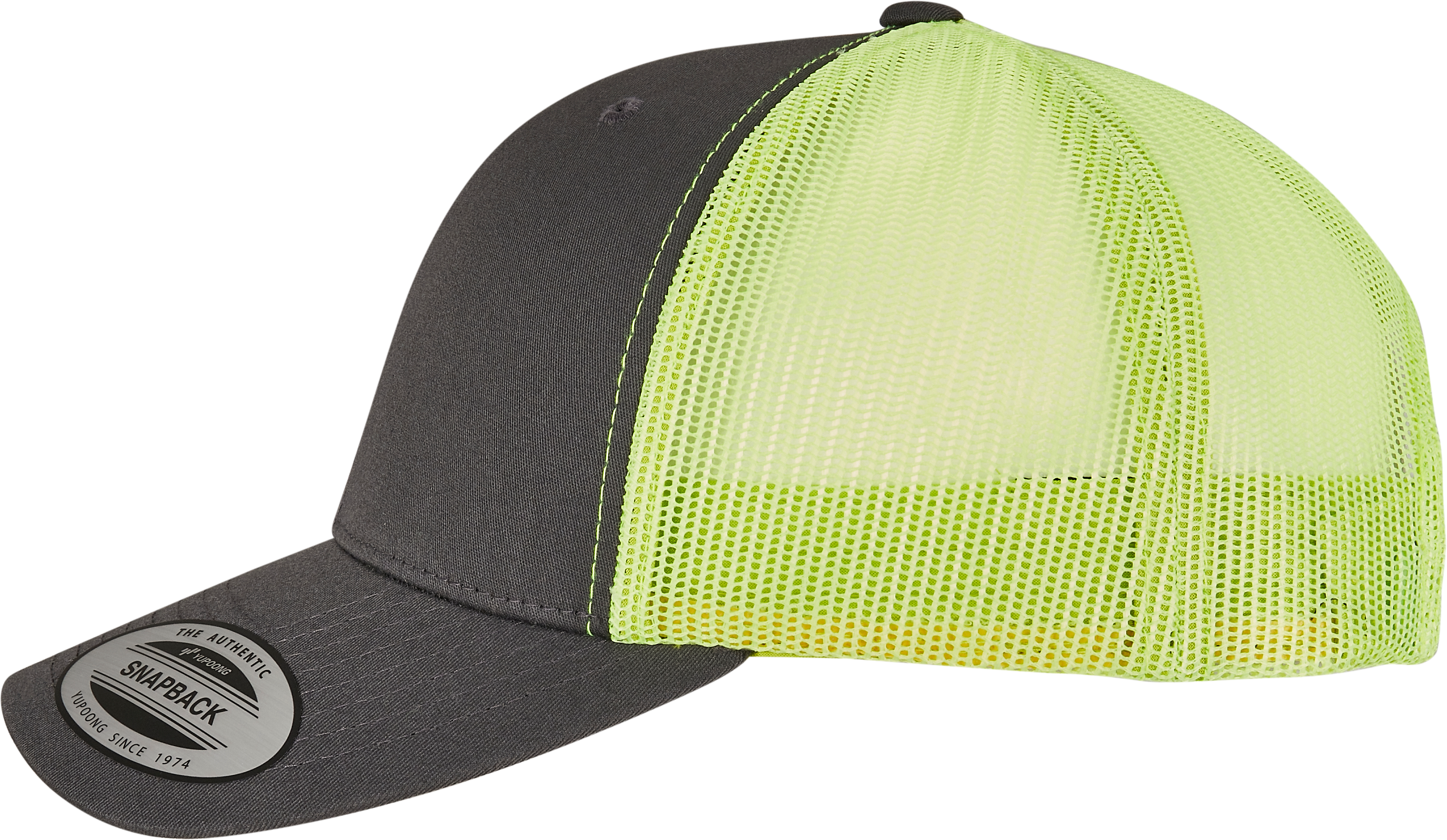 Casquette retro trucker bicolore - Image 37