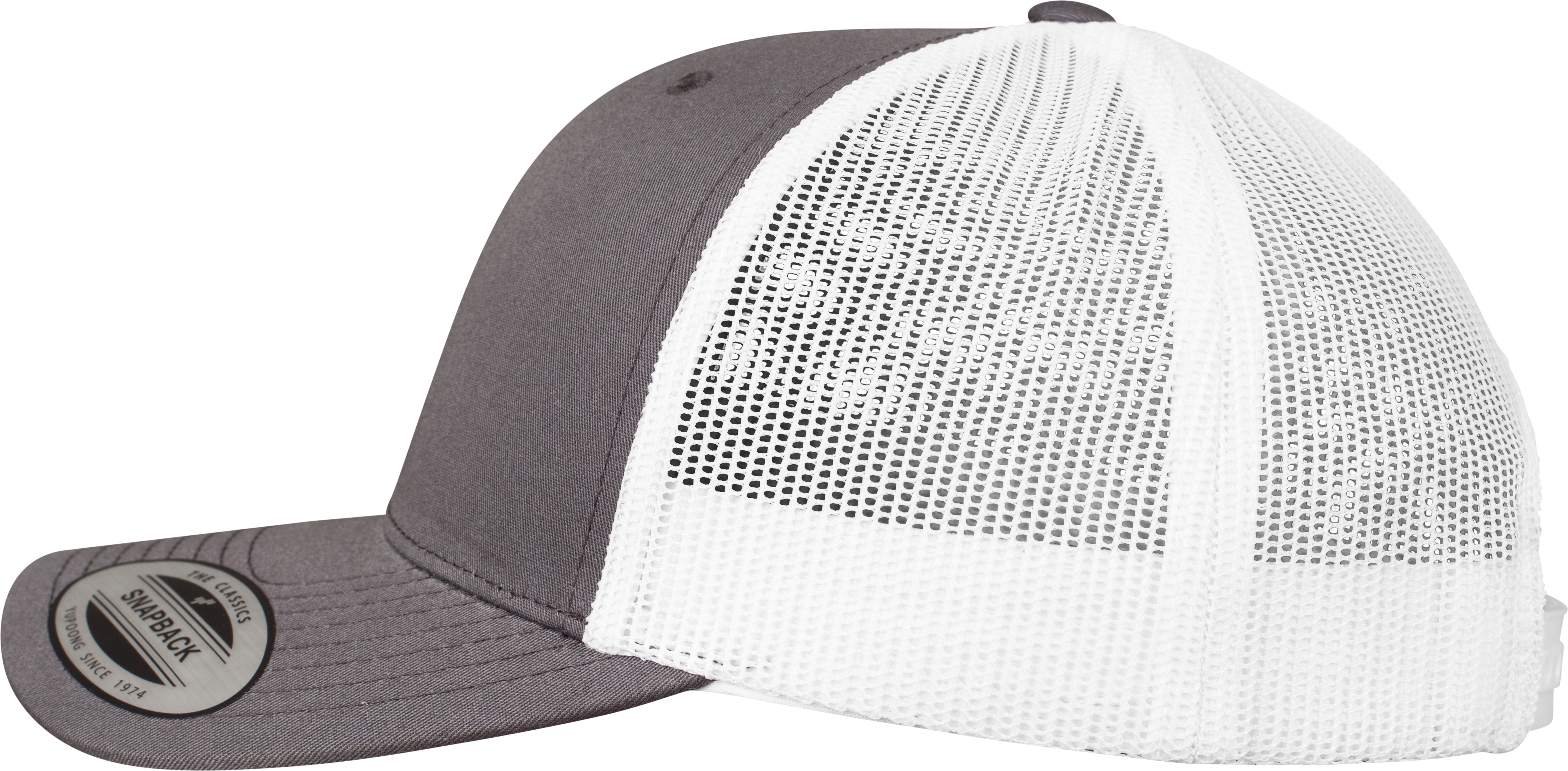 Casquette retro trucker bicolore - Image 52