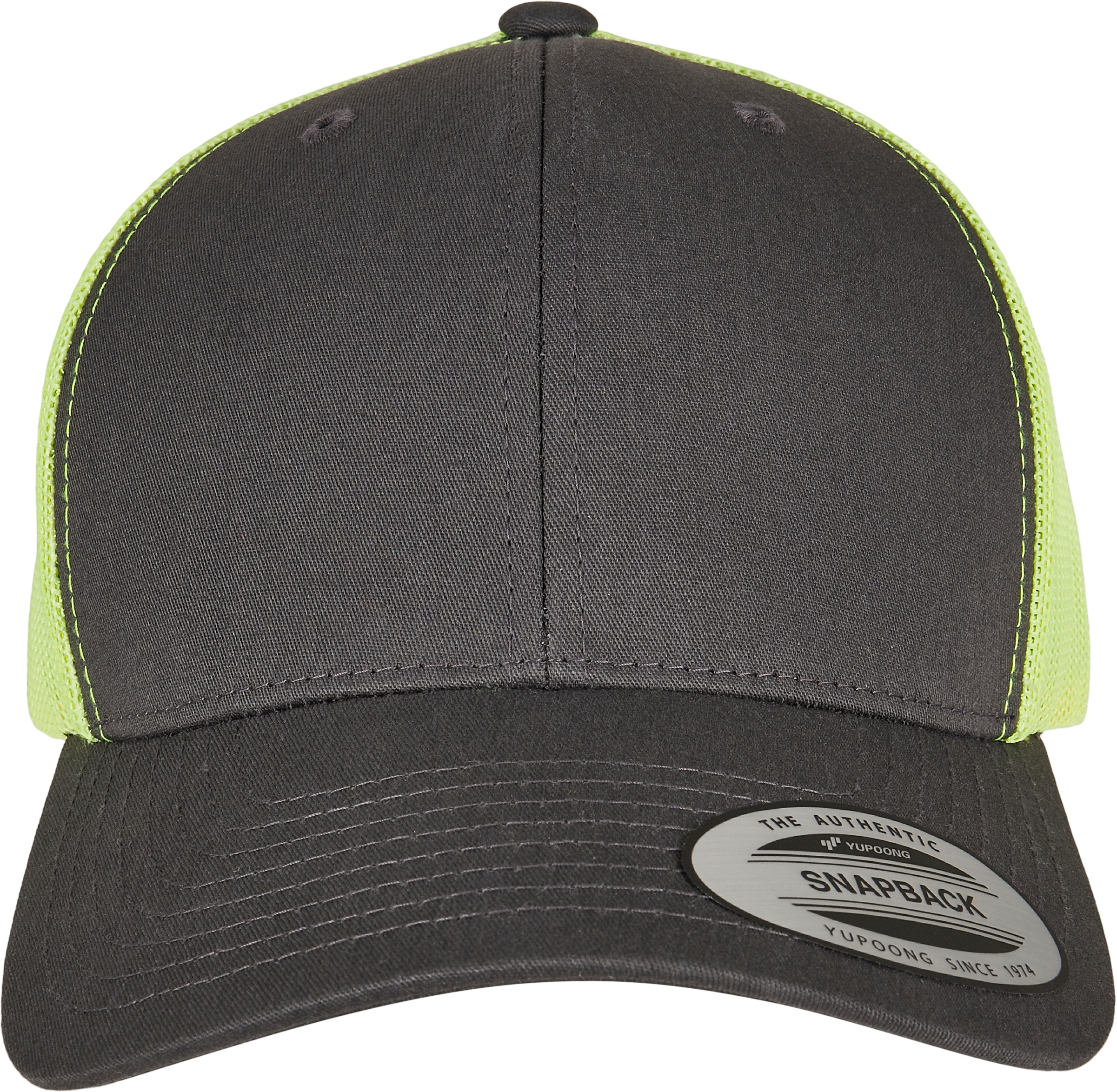 Charcoal / Neon Green