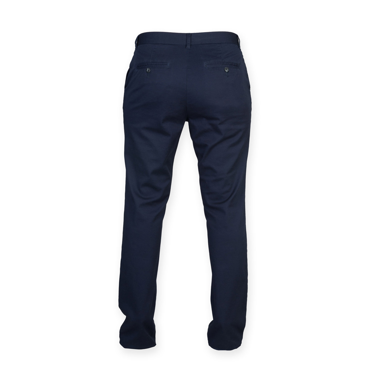 Calças Chino de senhora com stretch - Navy