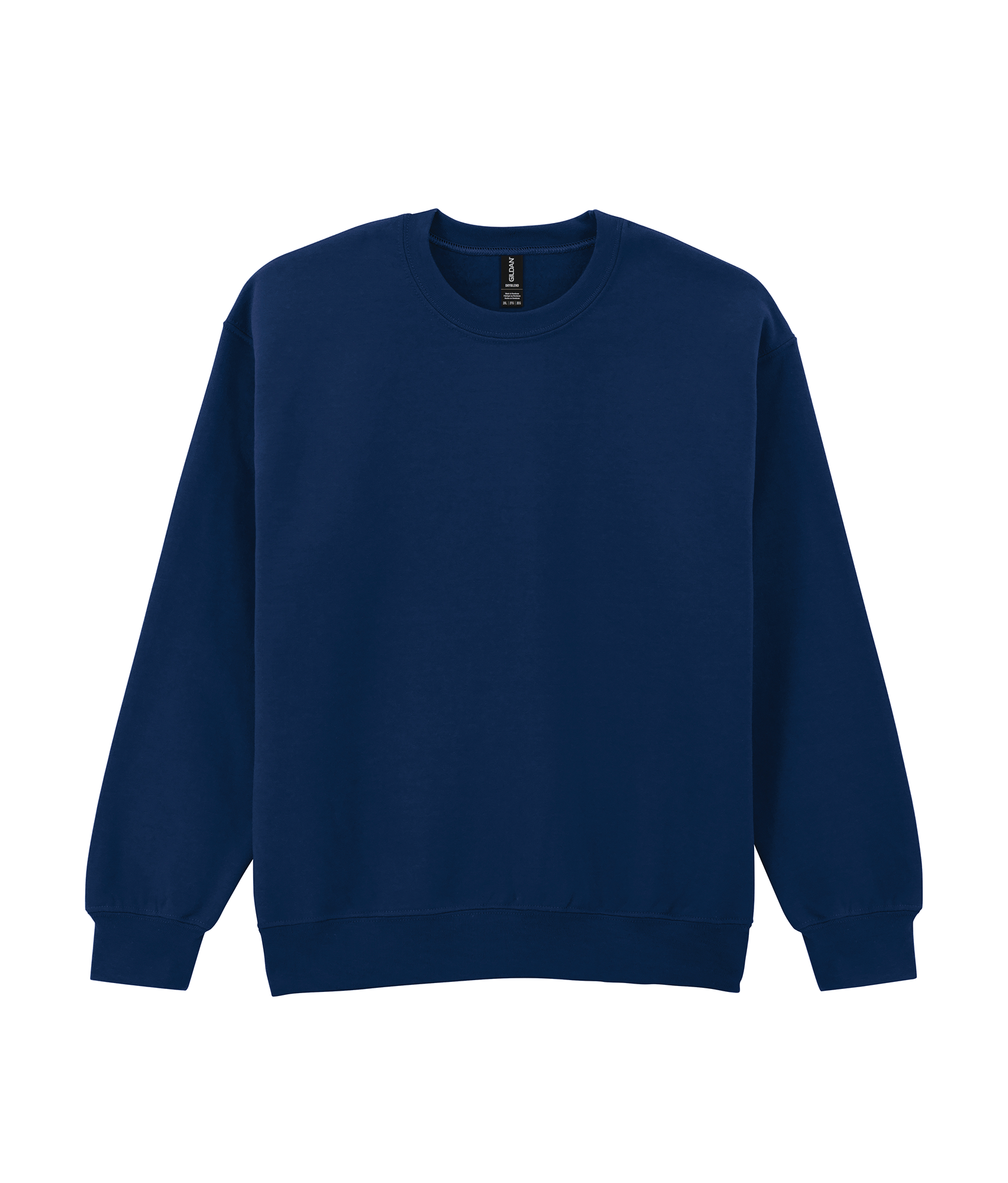 Sweatshirt com decote redondo Dryblend® - Navy