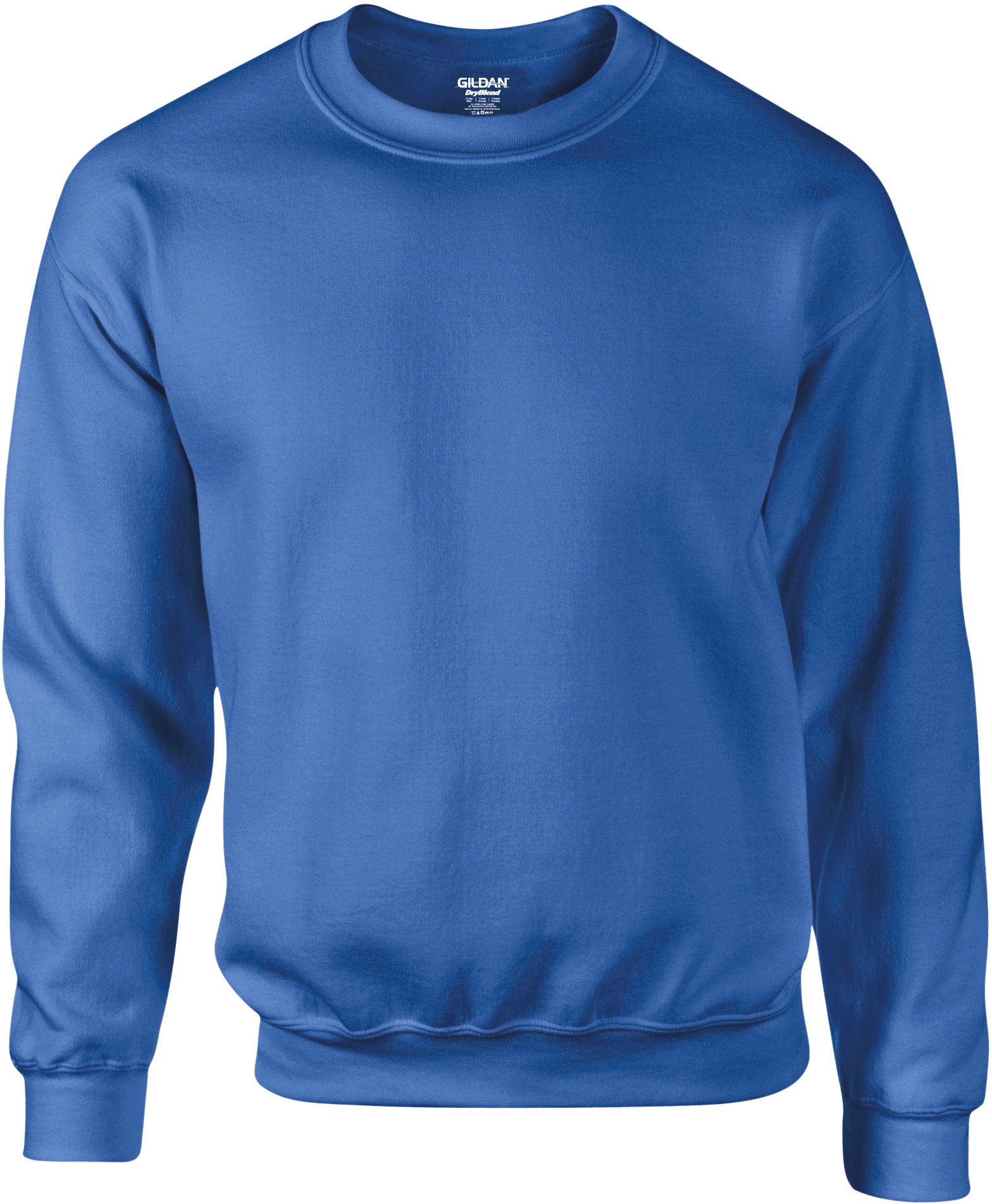 Sweatshirt com decote redondo Dryblend® - Royal Blue