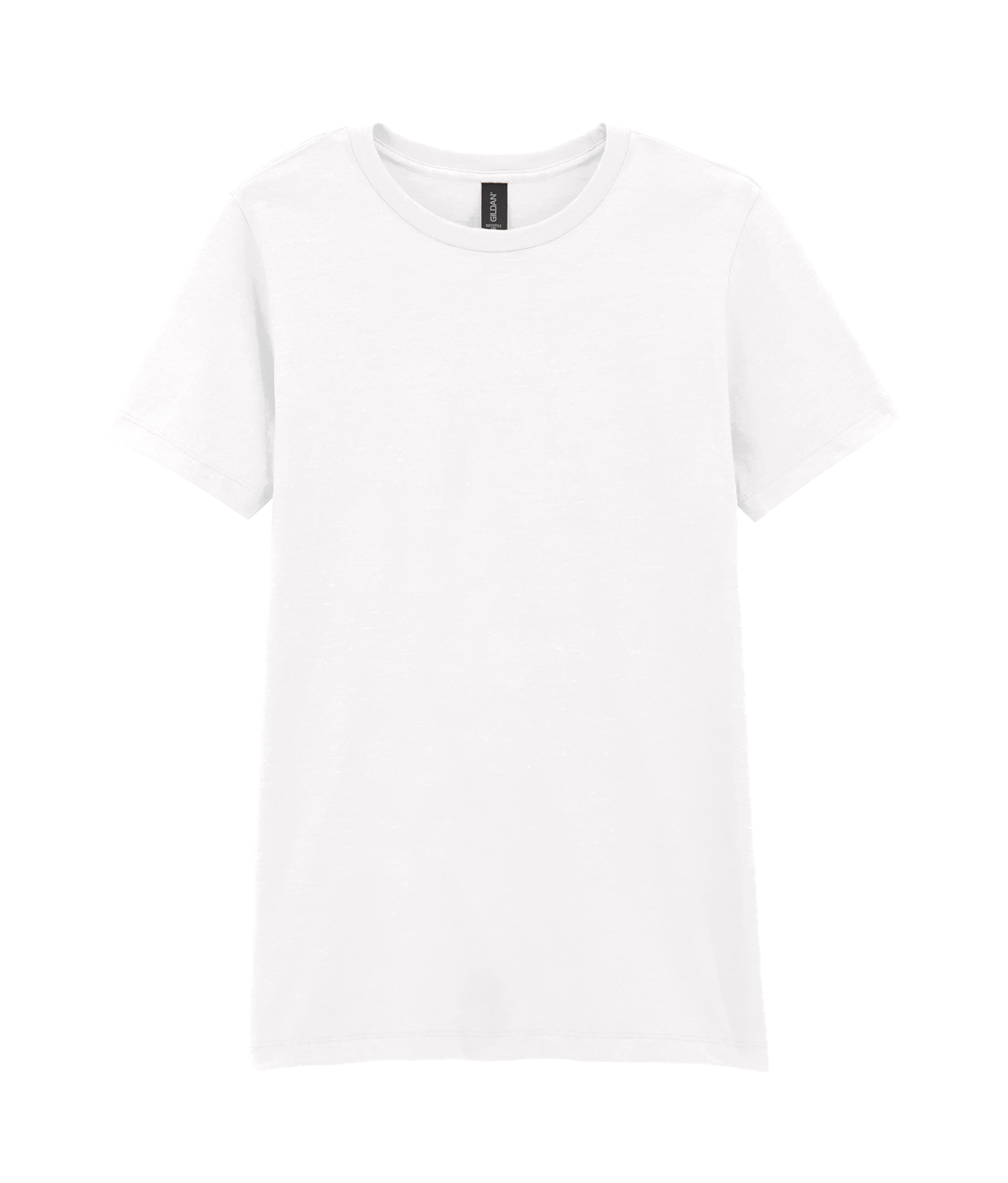 T-shirt de senhora softstyle CVC - WHITE