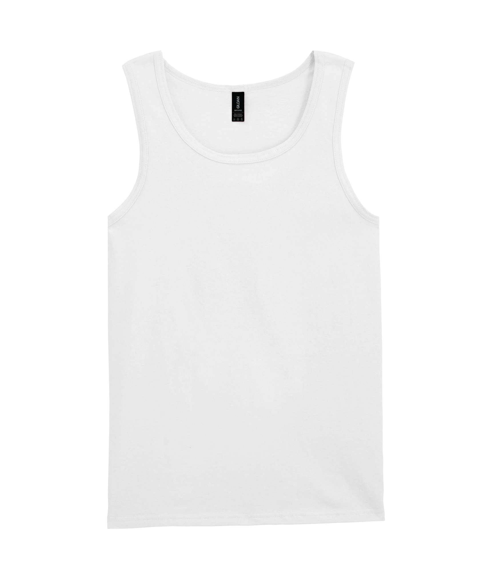 T-shirt de cavas Softstyle - White