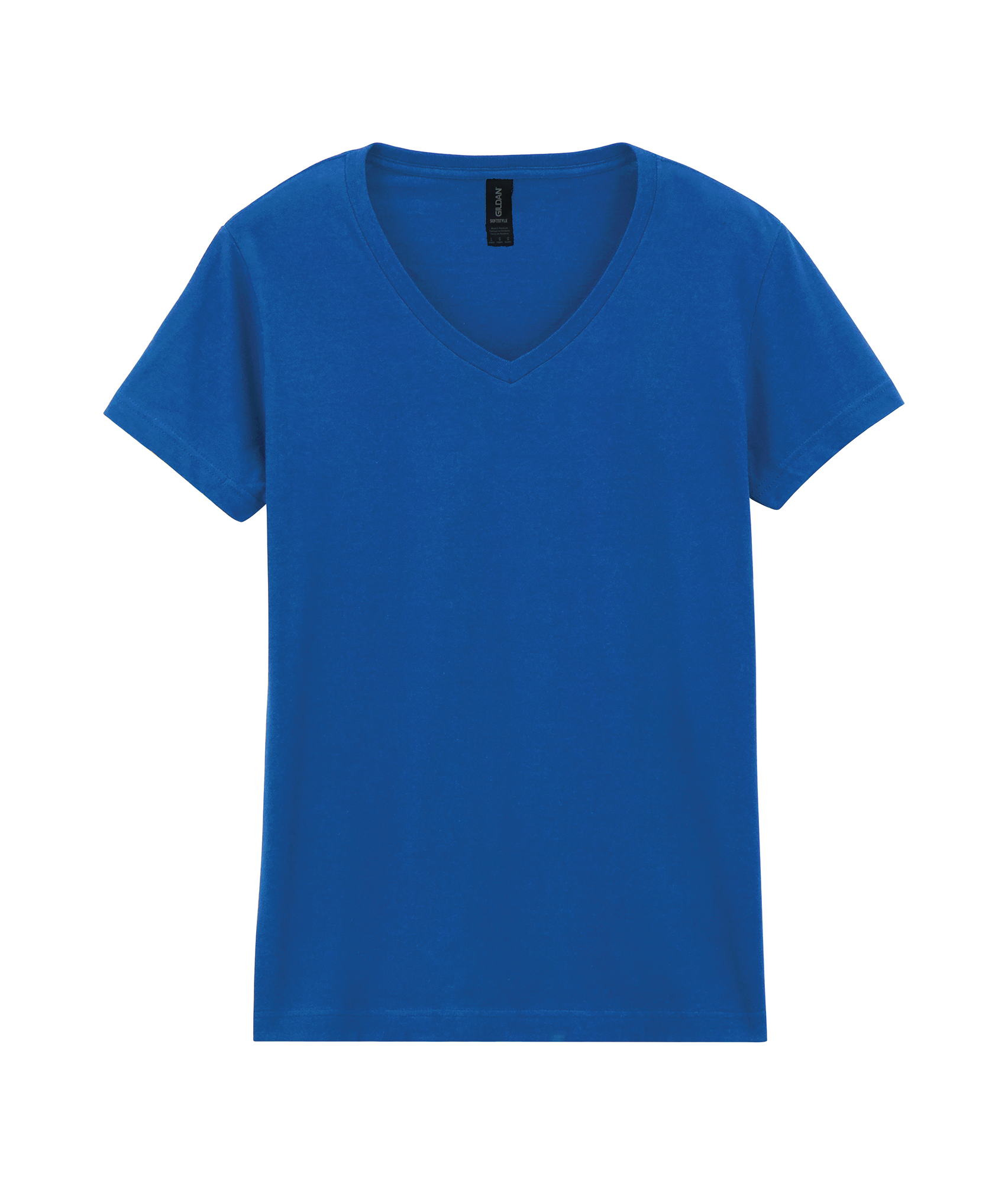 SOFT STYLE LADIE'S V-NECK T-SHIRT T-shirt de senhora com decote em V - Royal Blue