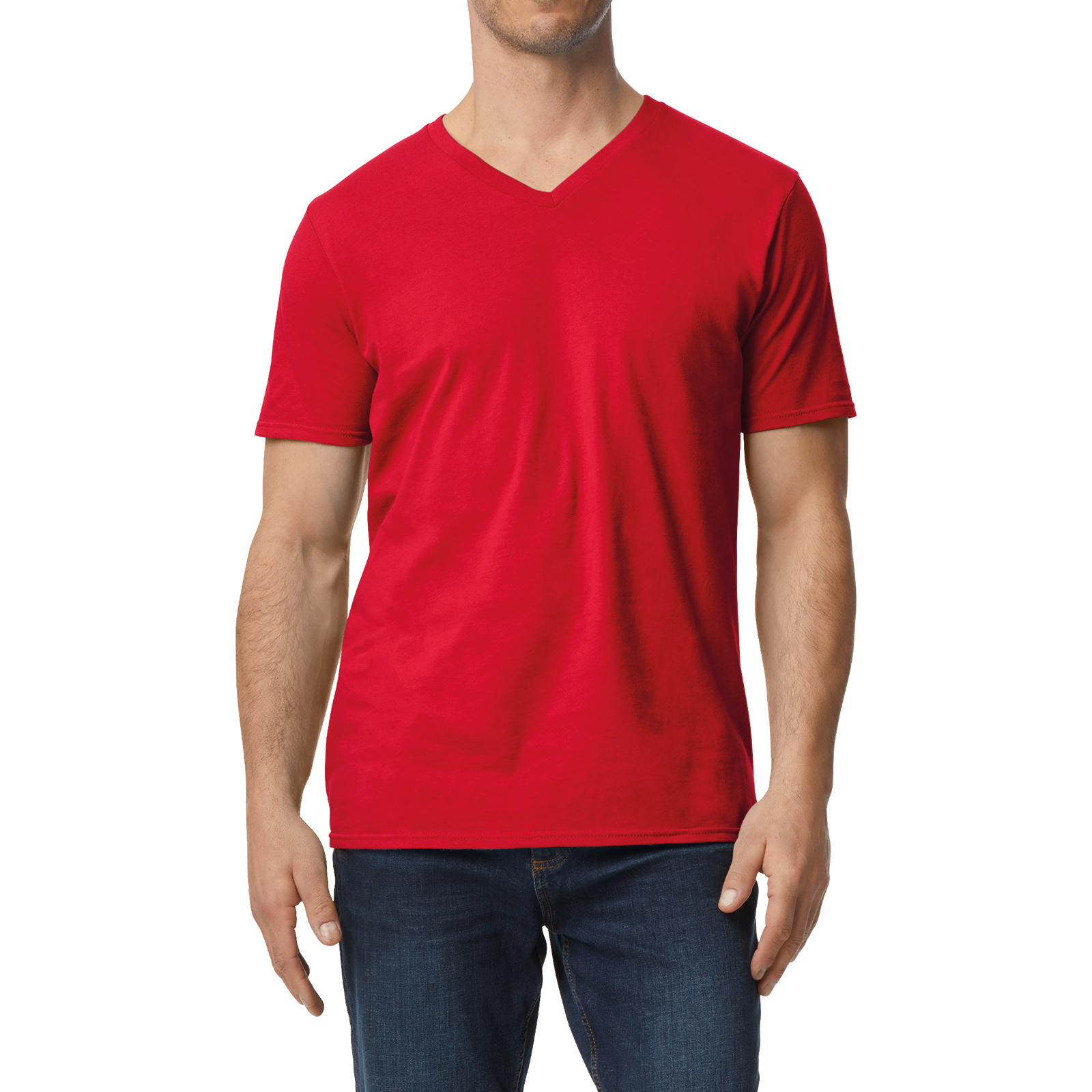 T-shirt homme col v Softstyle - Image 21