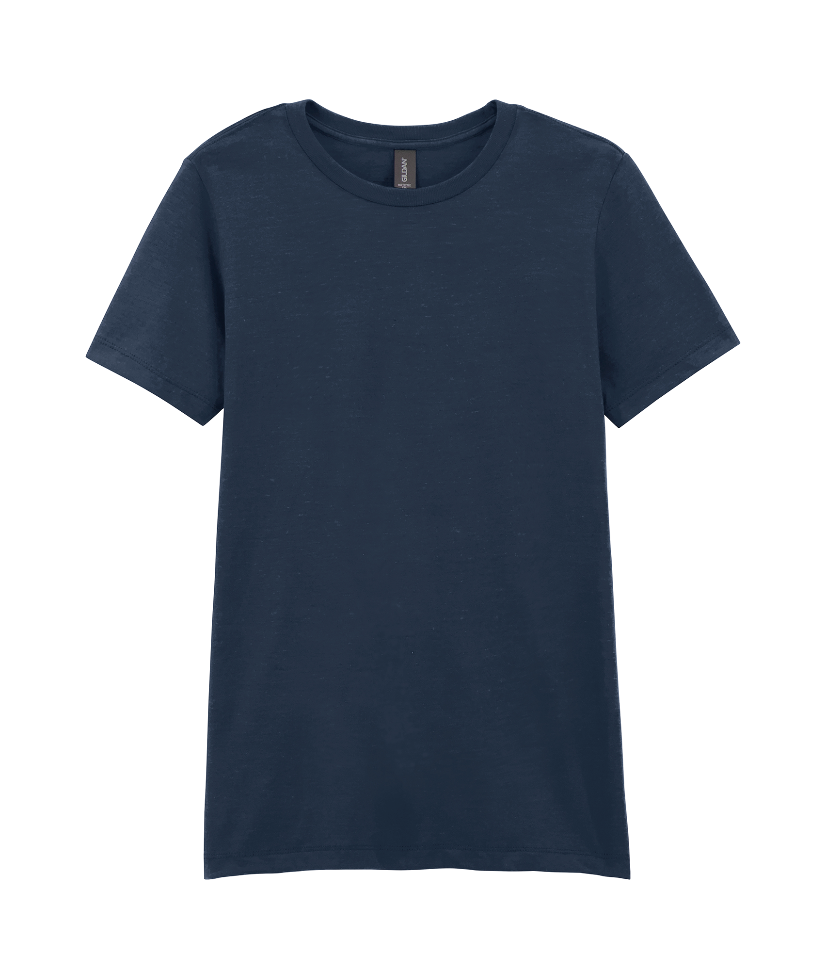 T-shirt de senhora softstyle CVC - Navy Mist