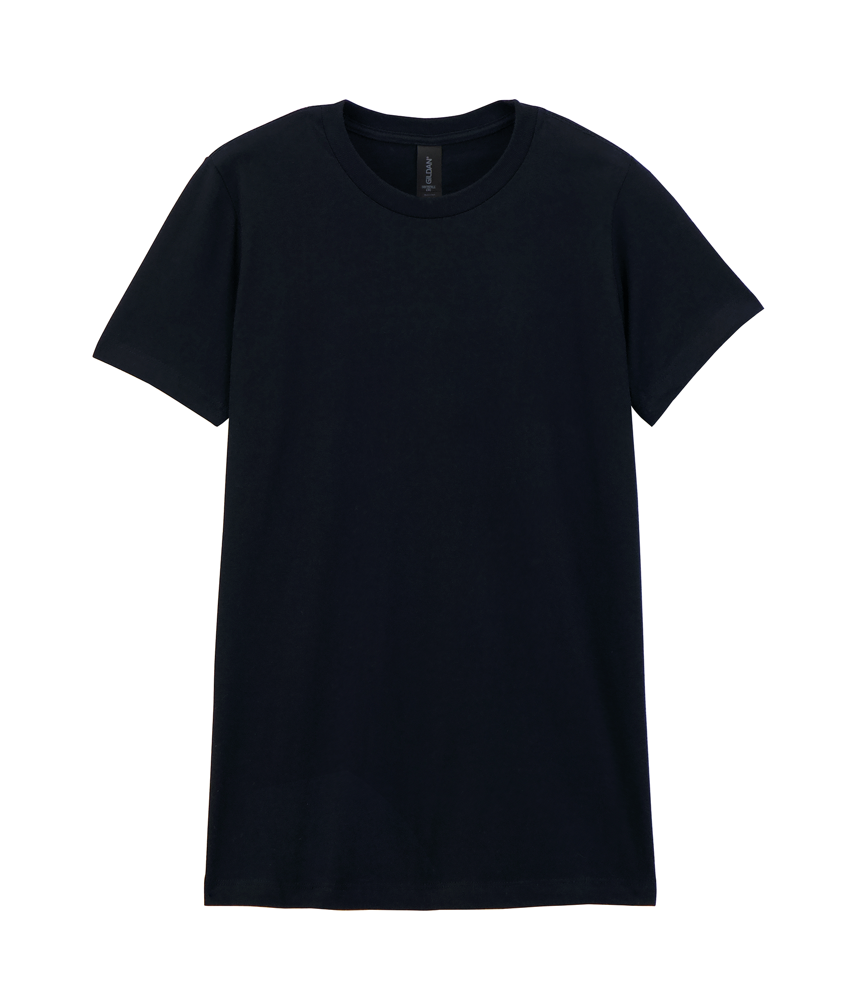 T-shirt de senhora softstyle CVC - Pitch Black