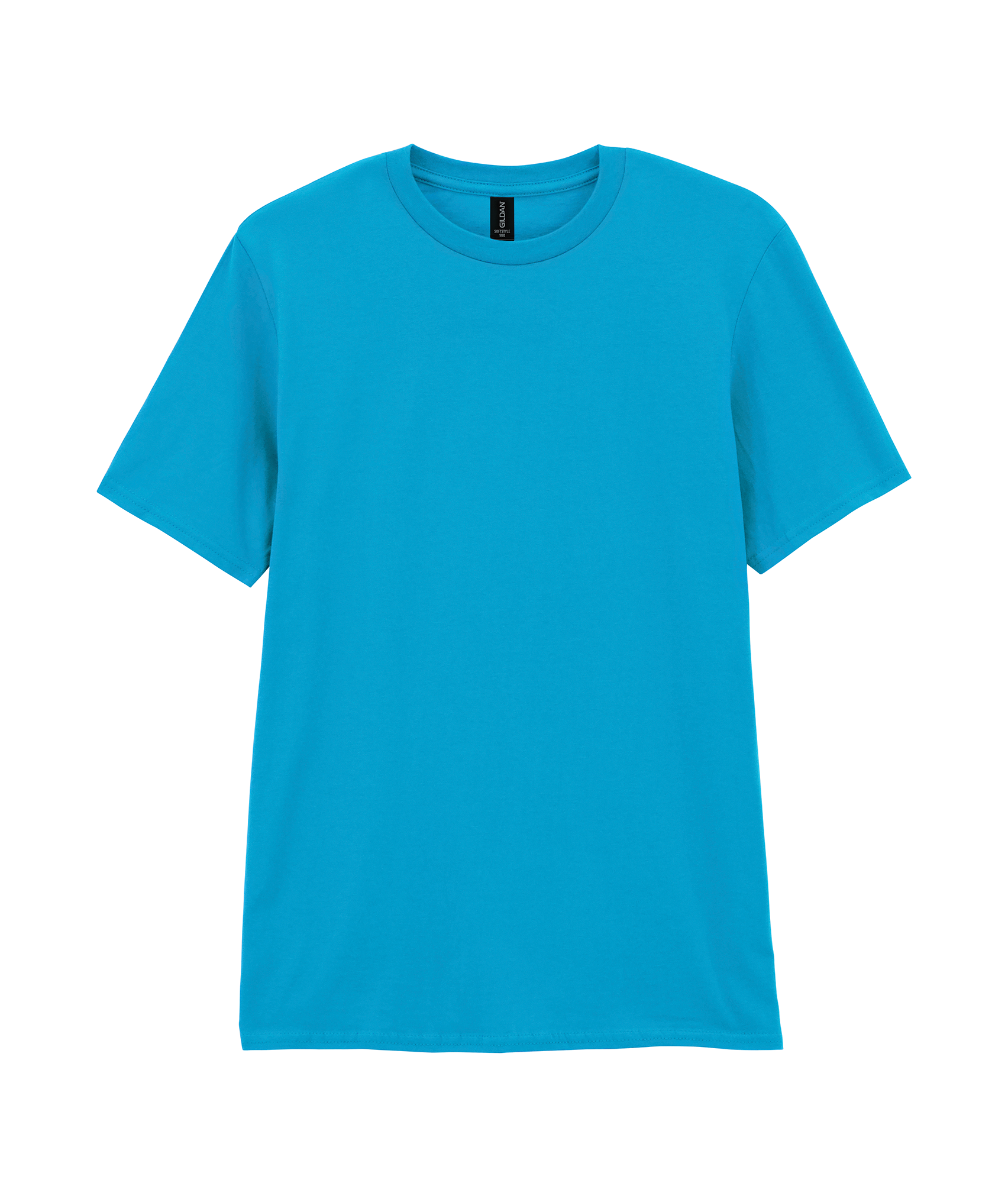 T-shirt de adulto Softstyle - Carribean Blue