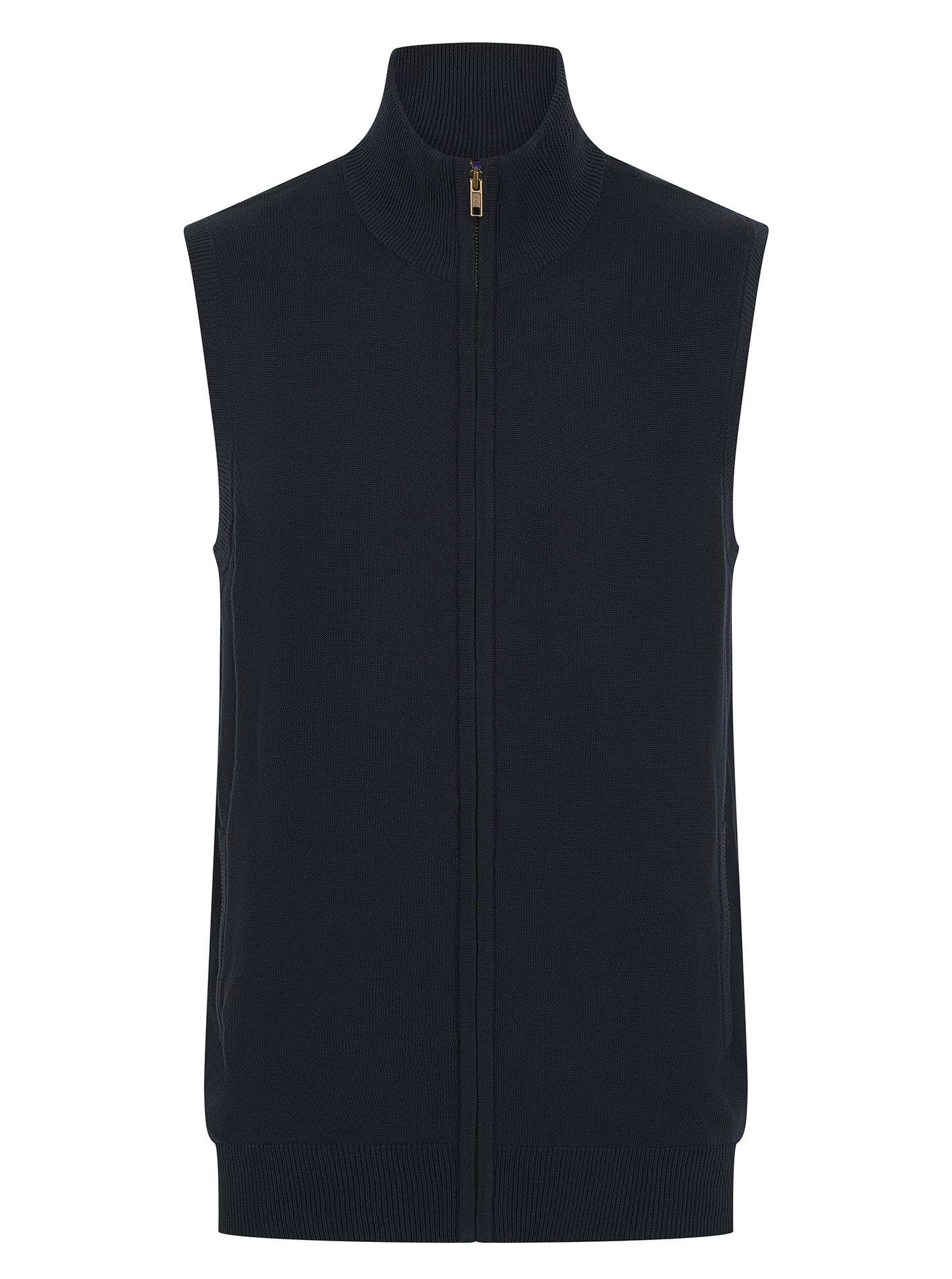 Jersey con cremallera sin mangas hombre<br/>