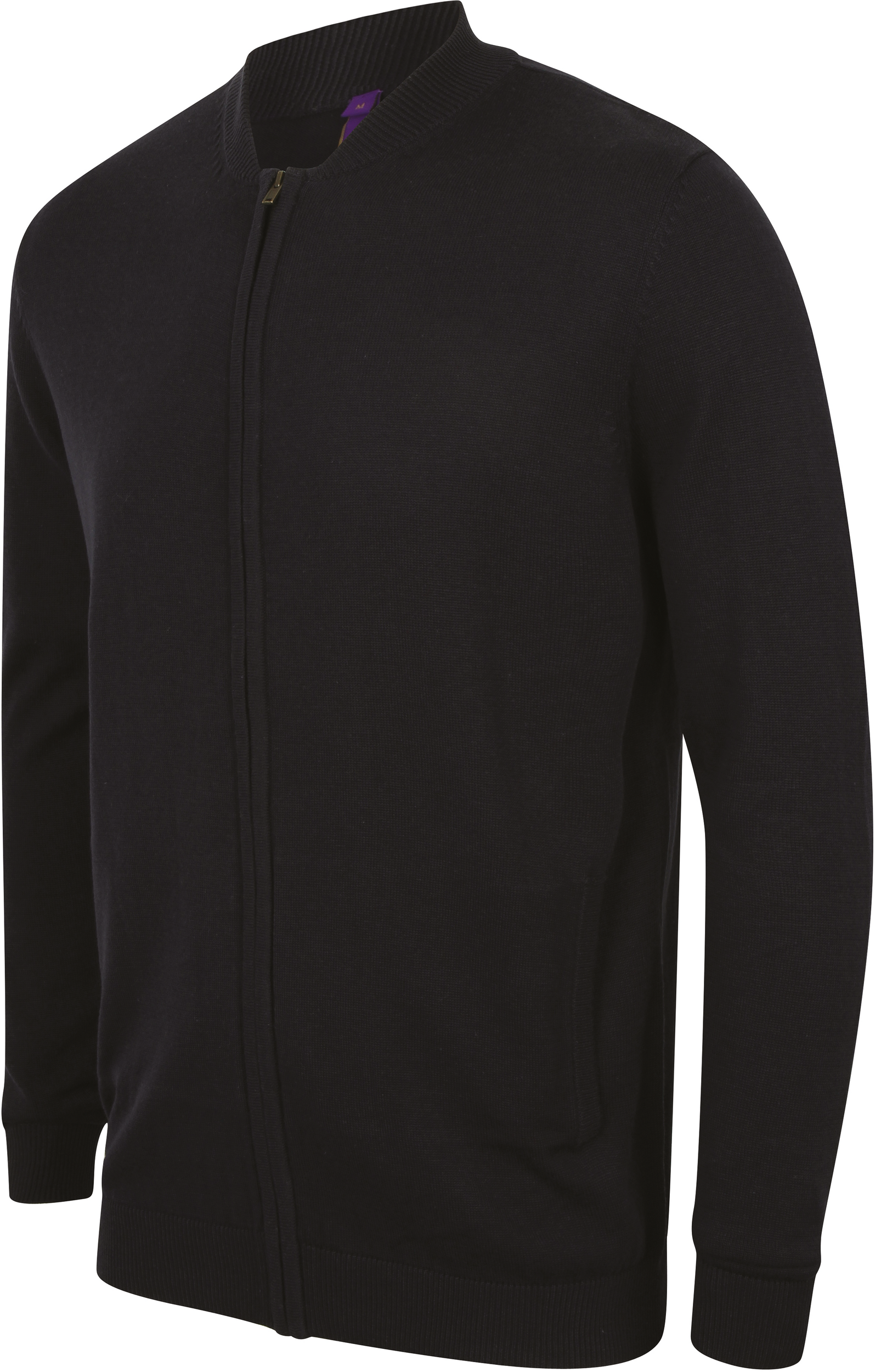 Cárdigan con cremallera