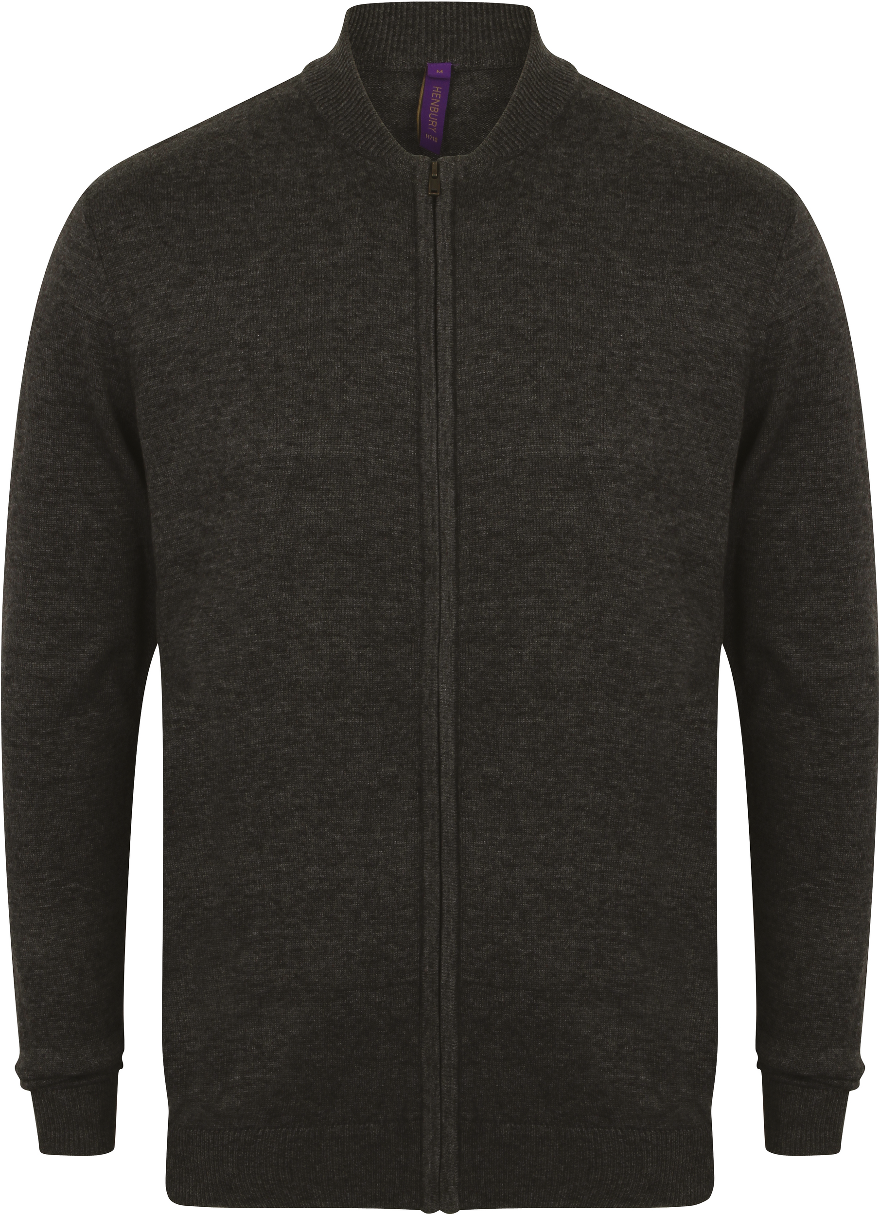 Cárdigan con cremallera