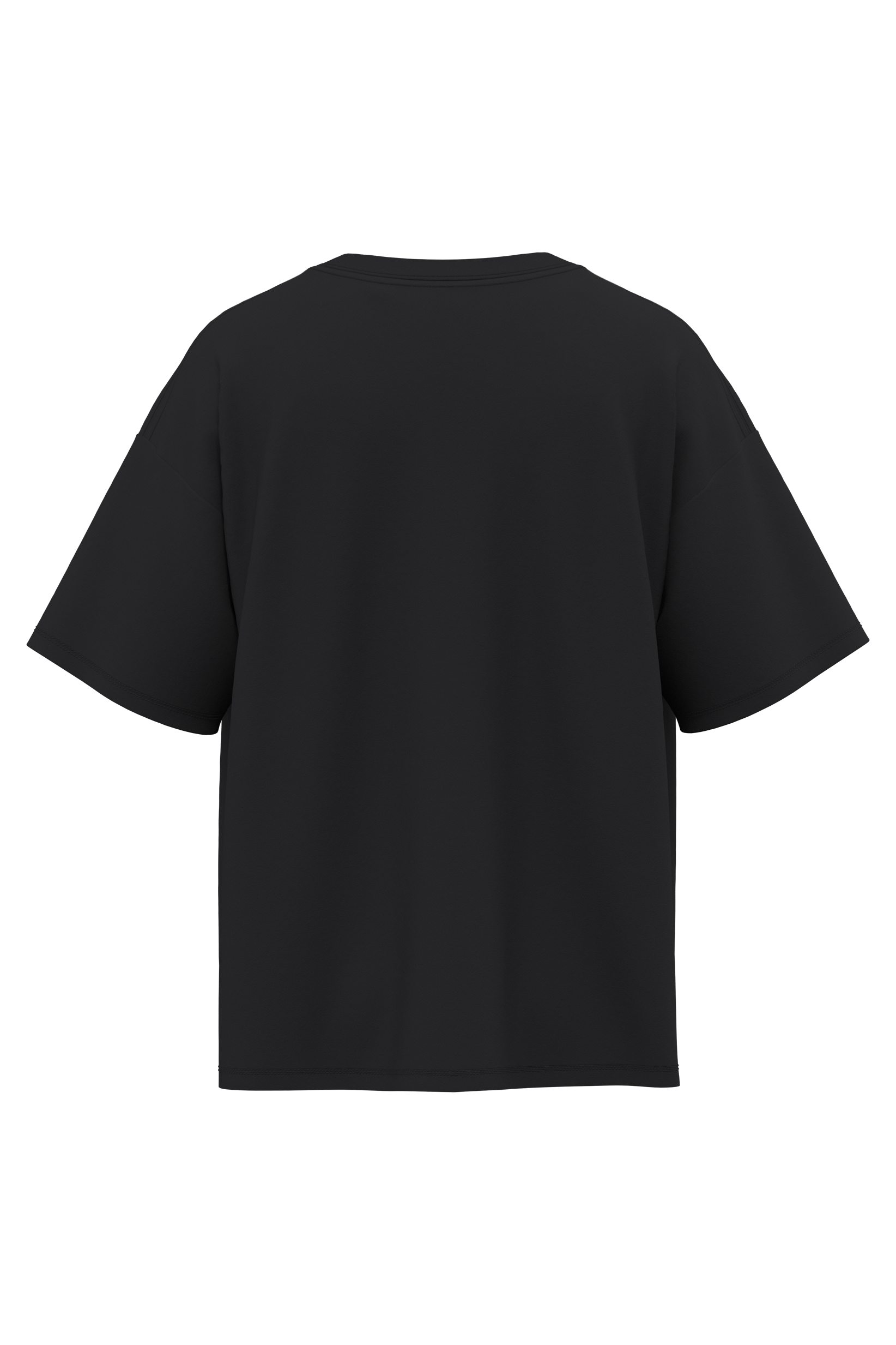 T-shirt oversize unissexo - Ideal Black