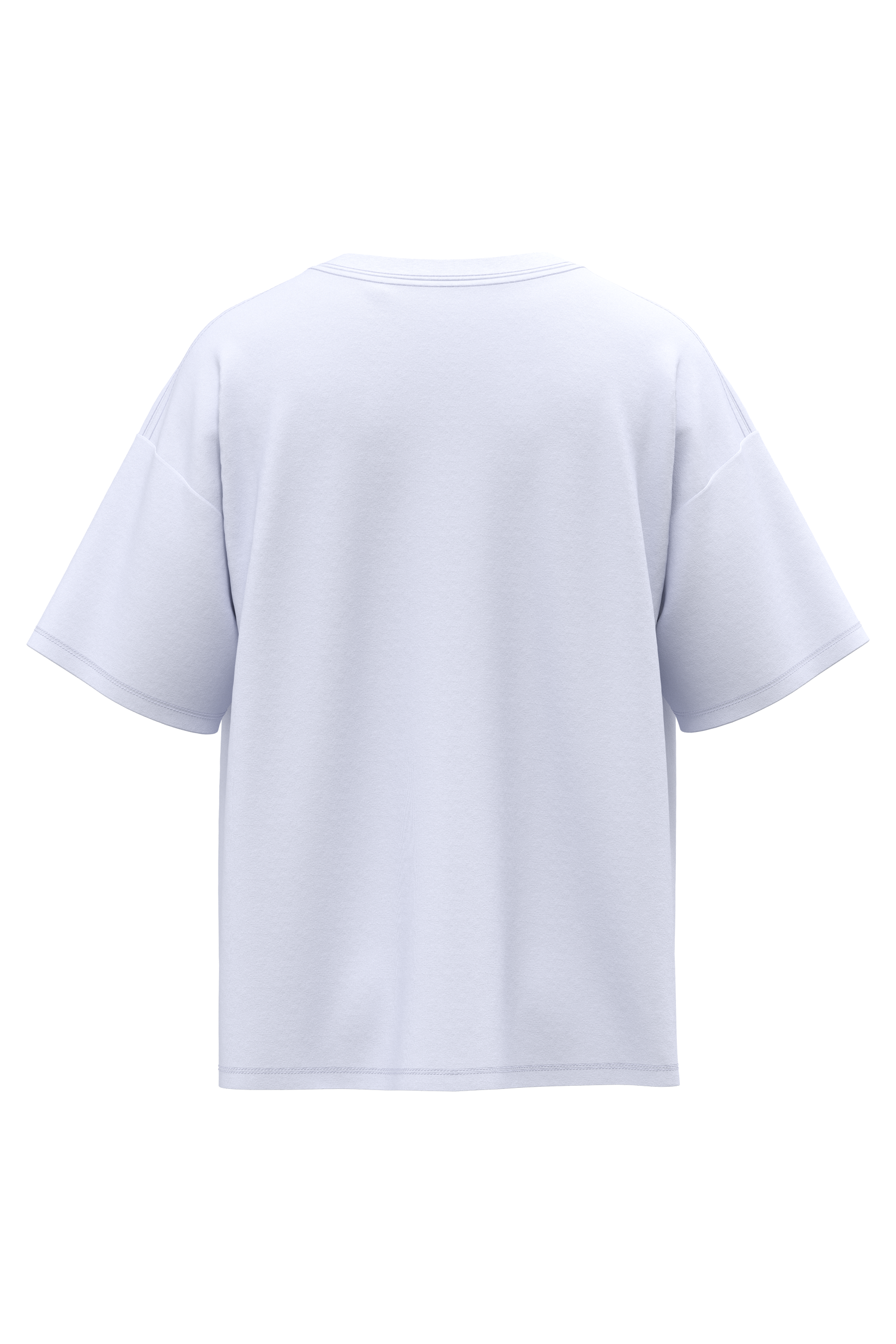 T-shirt oversize unissexo - Ideal White
