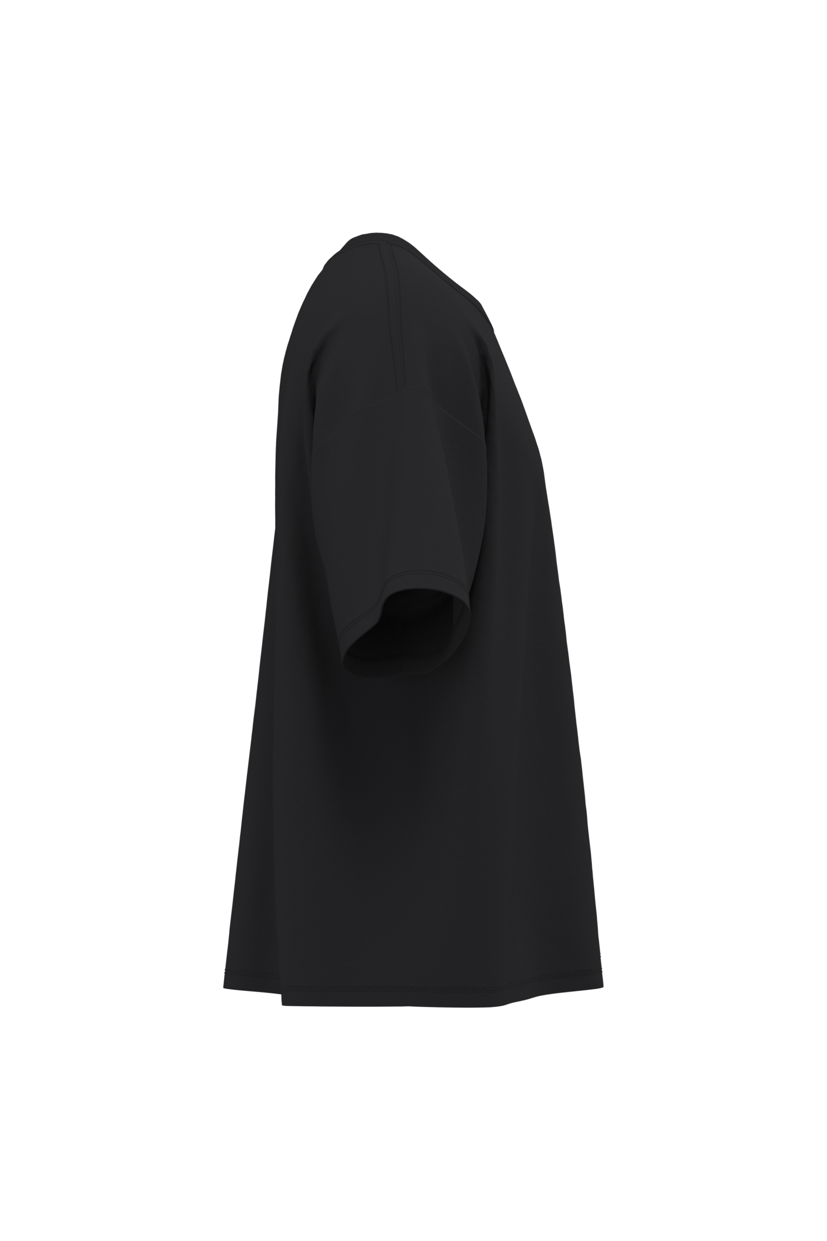 ideal black Camiseta oversize unisex