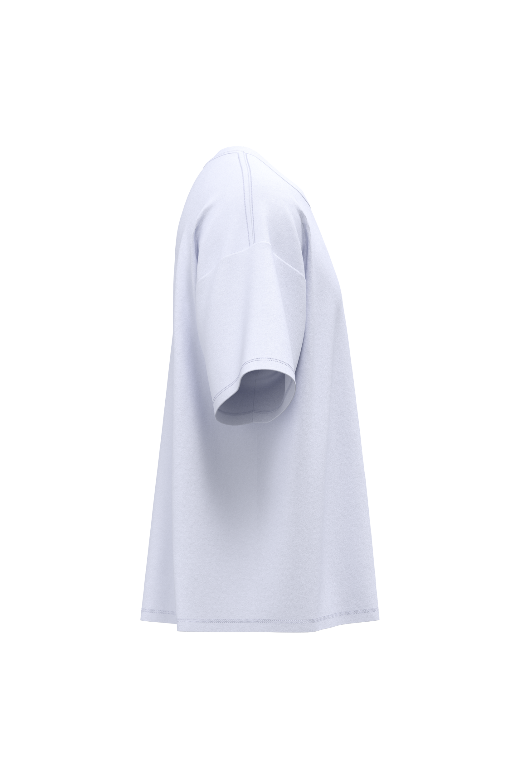 ideal white Camiseta oversize unisex