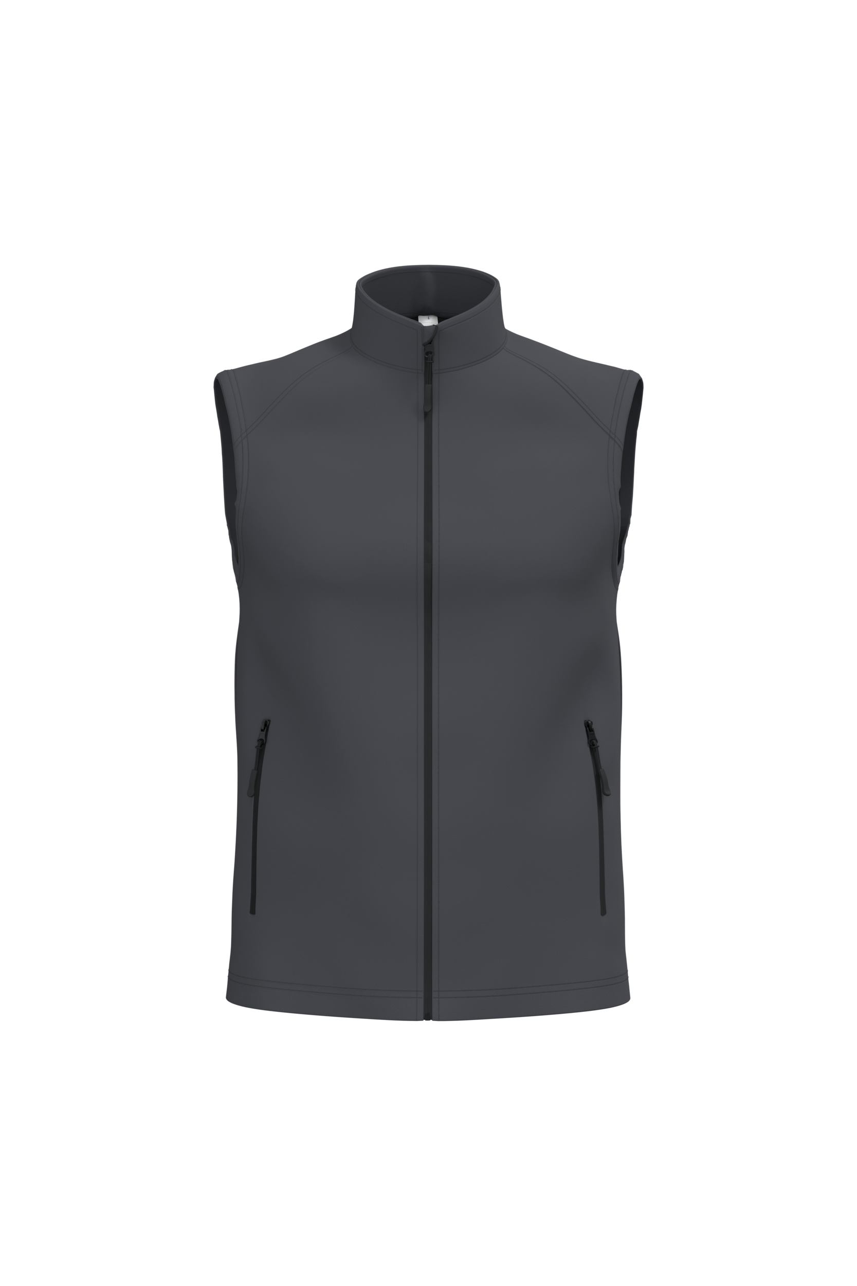 Chaleco softshell de 2 capas unisex
