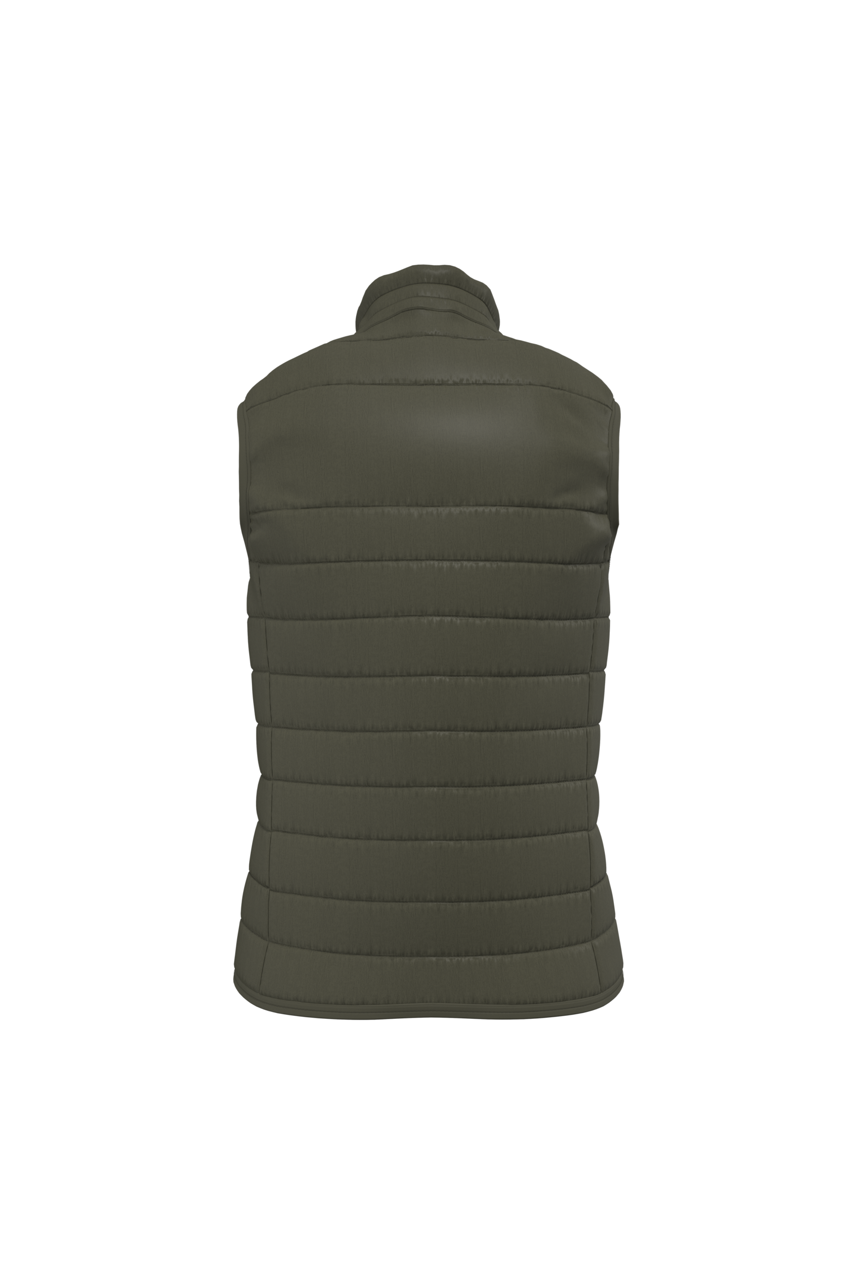 Colete acolchoado de senhora - Ideal Urban Khaki