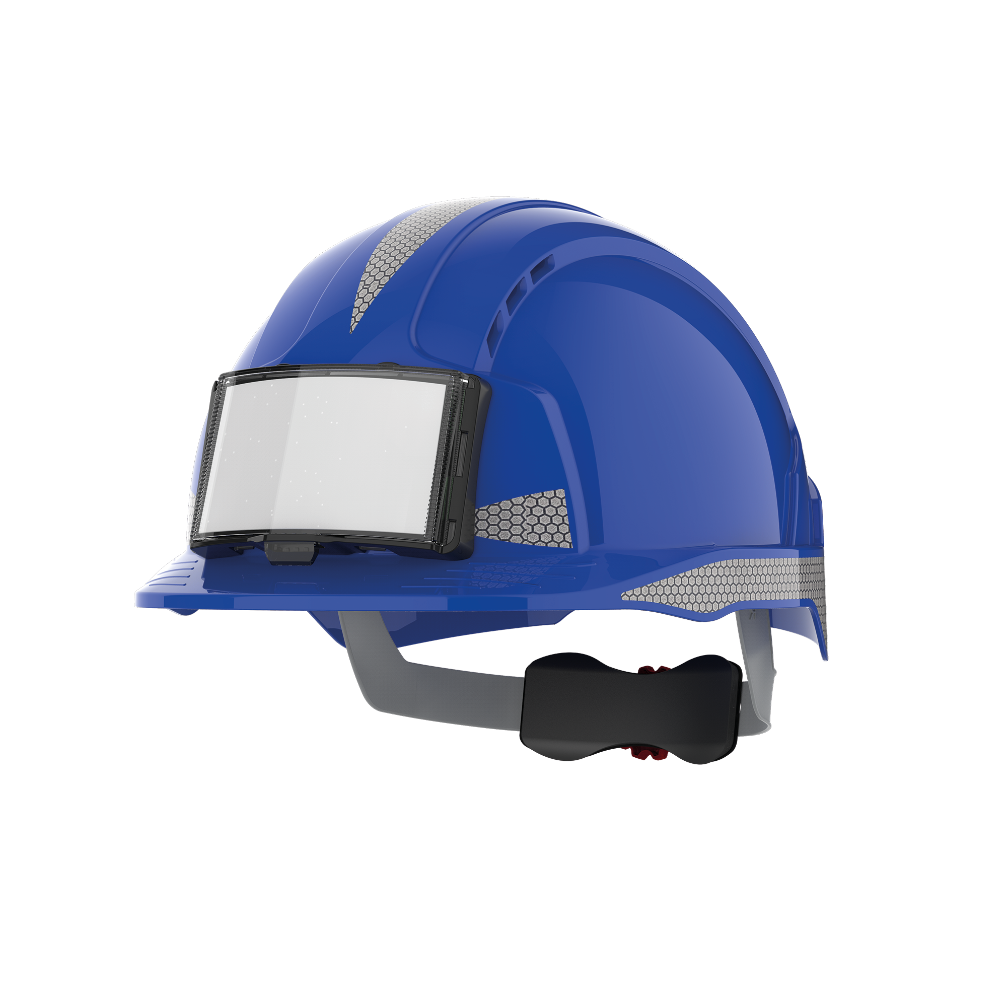 Capacete de segurança EVOLite® com porta-crachá - Blue