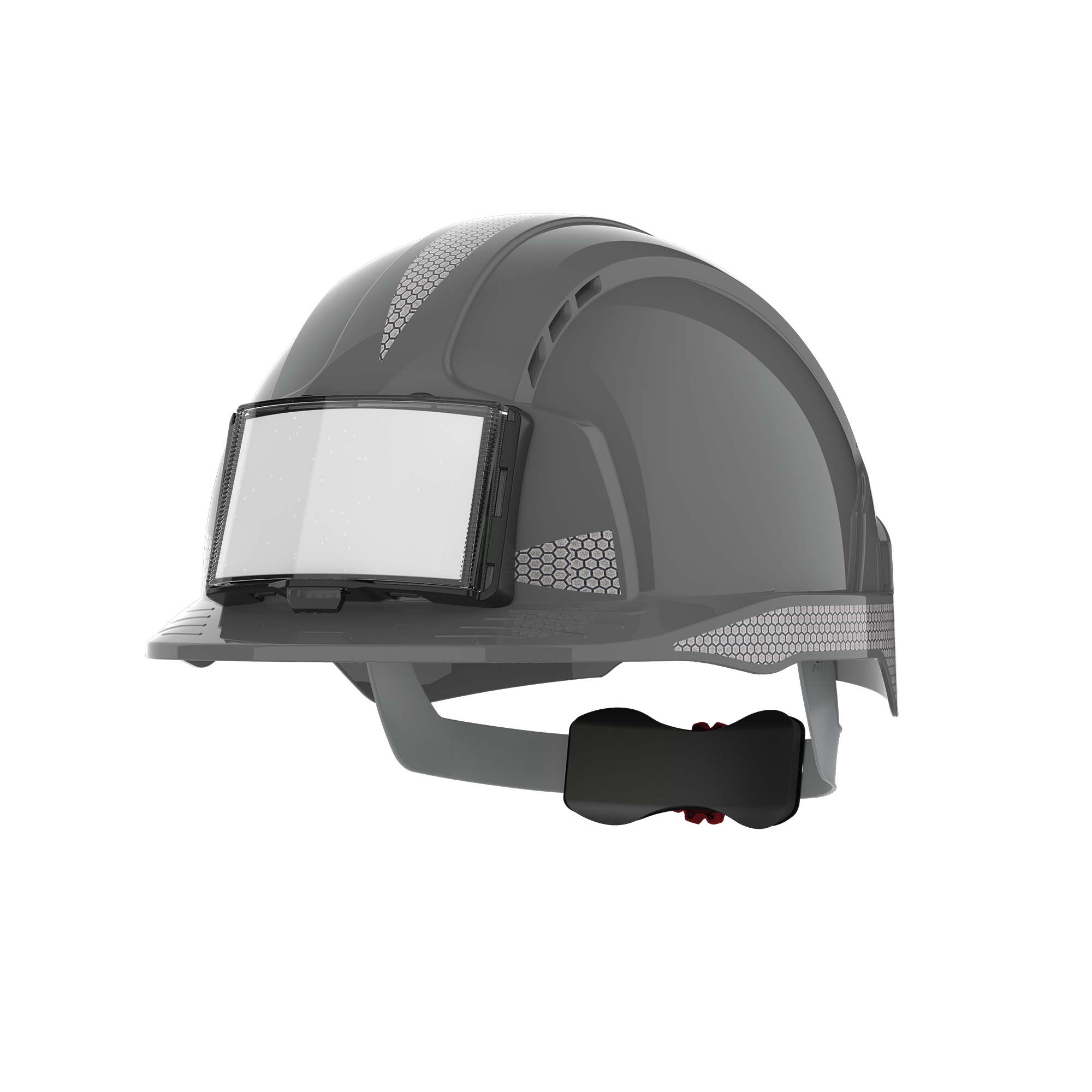 Capacete de segurança EVOLite® com porta-crachá - Grey