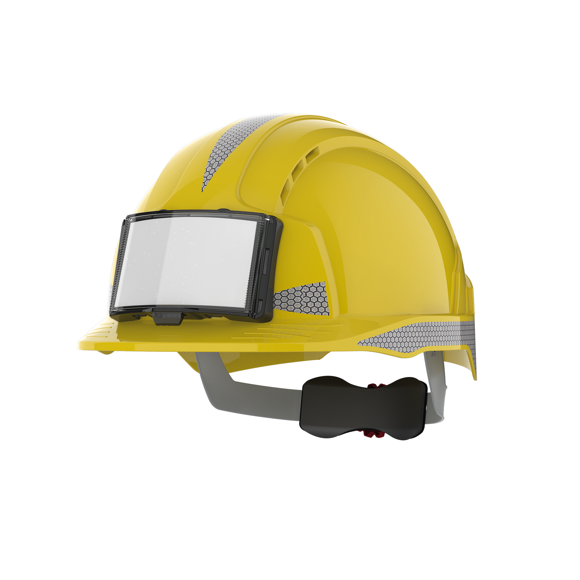 Capacete de segurança EVOLite® com porta-crachá - Yellow