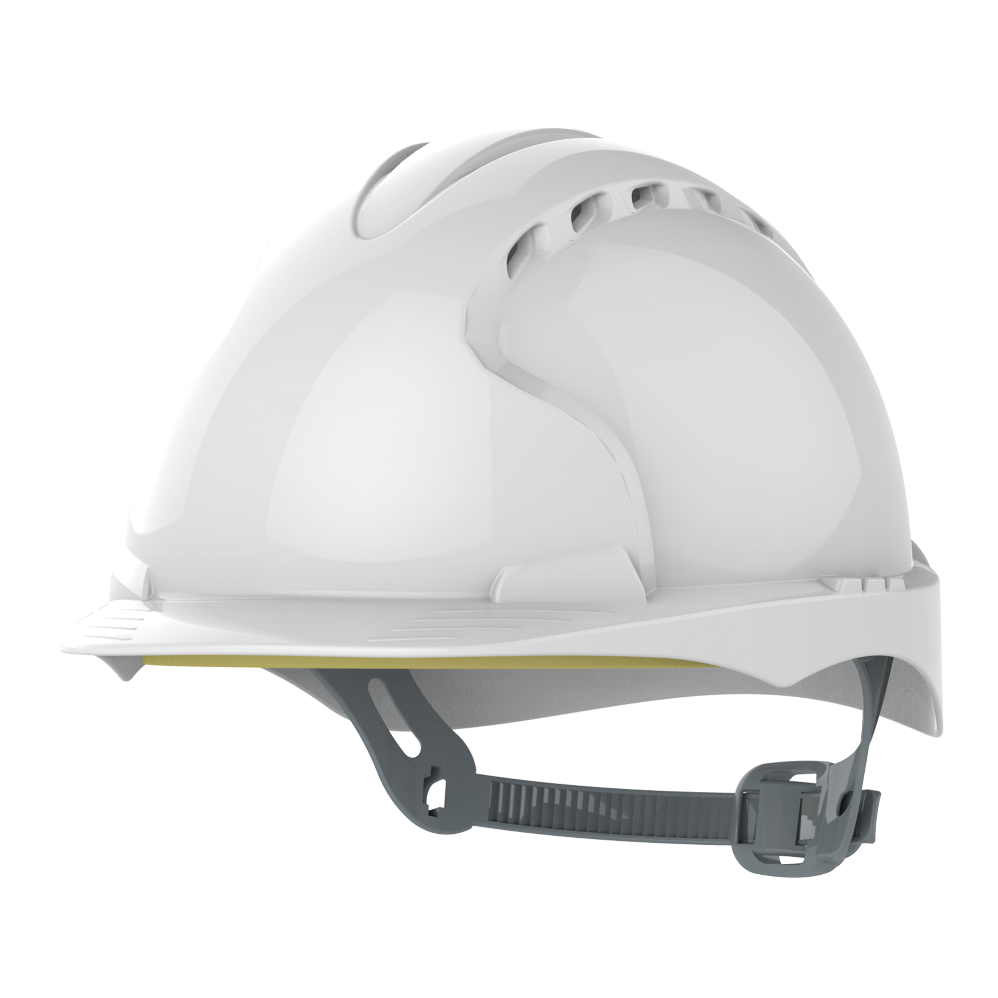 Capacete de segurança EVO®2 ventilado - fecho de correr - White