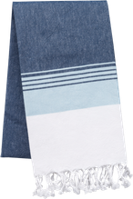 K134 - Denim / Sky Blue Stripe