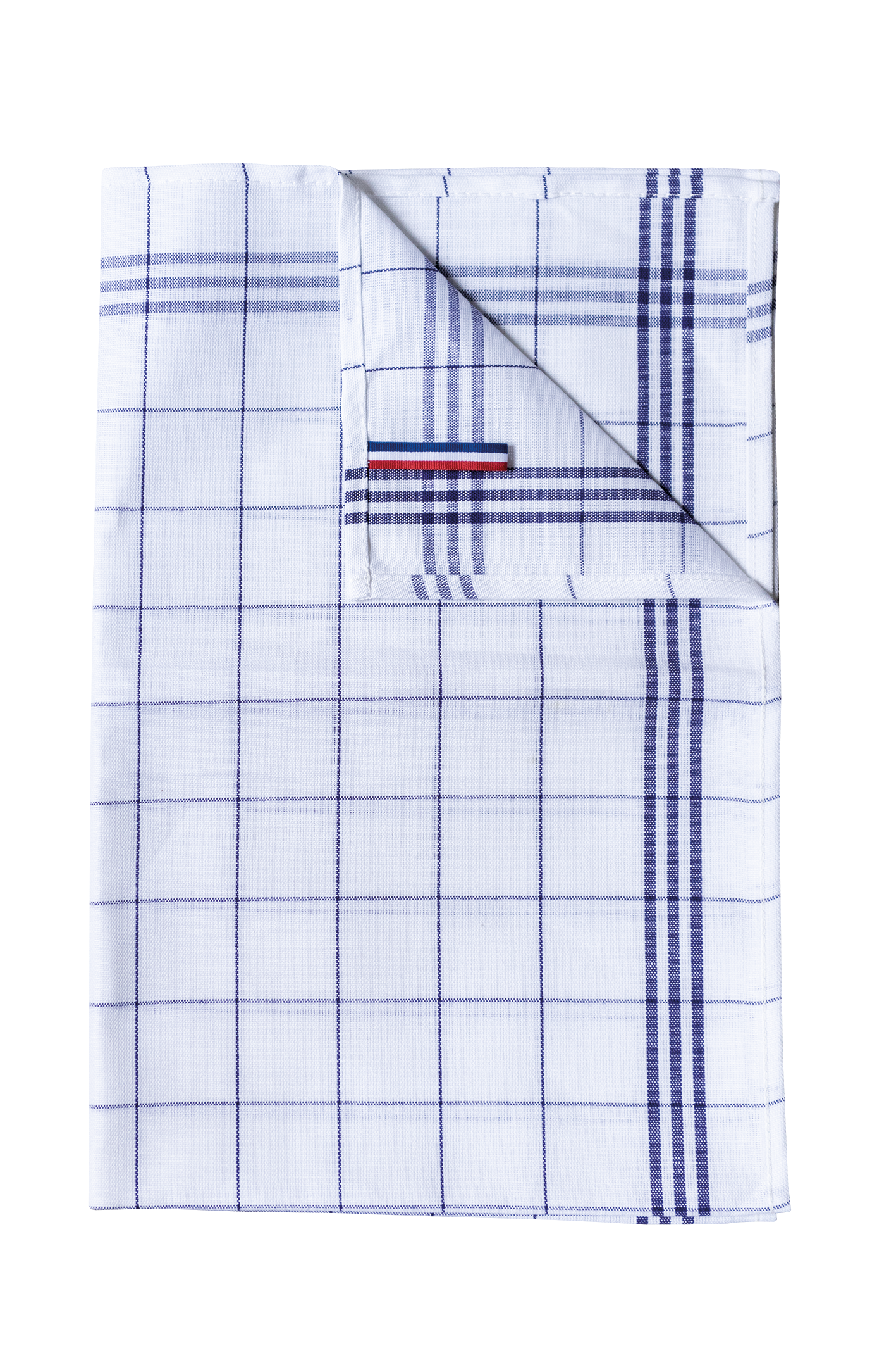 Checked glass towel - "Origine France Garantie"